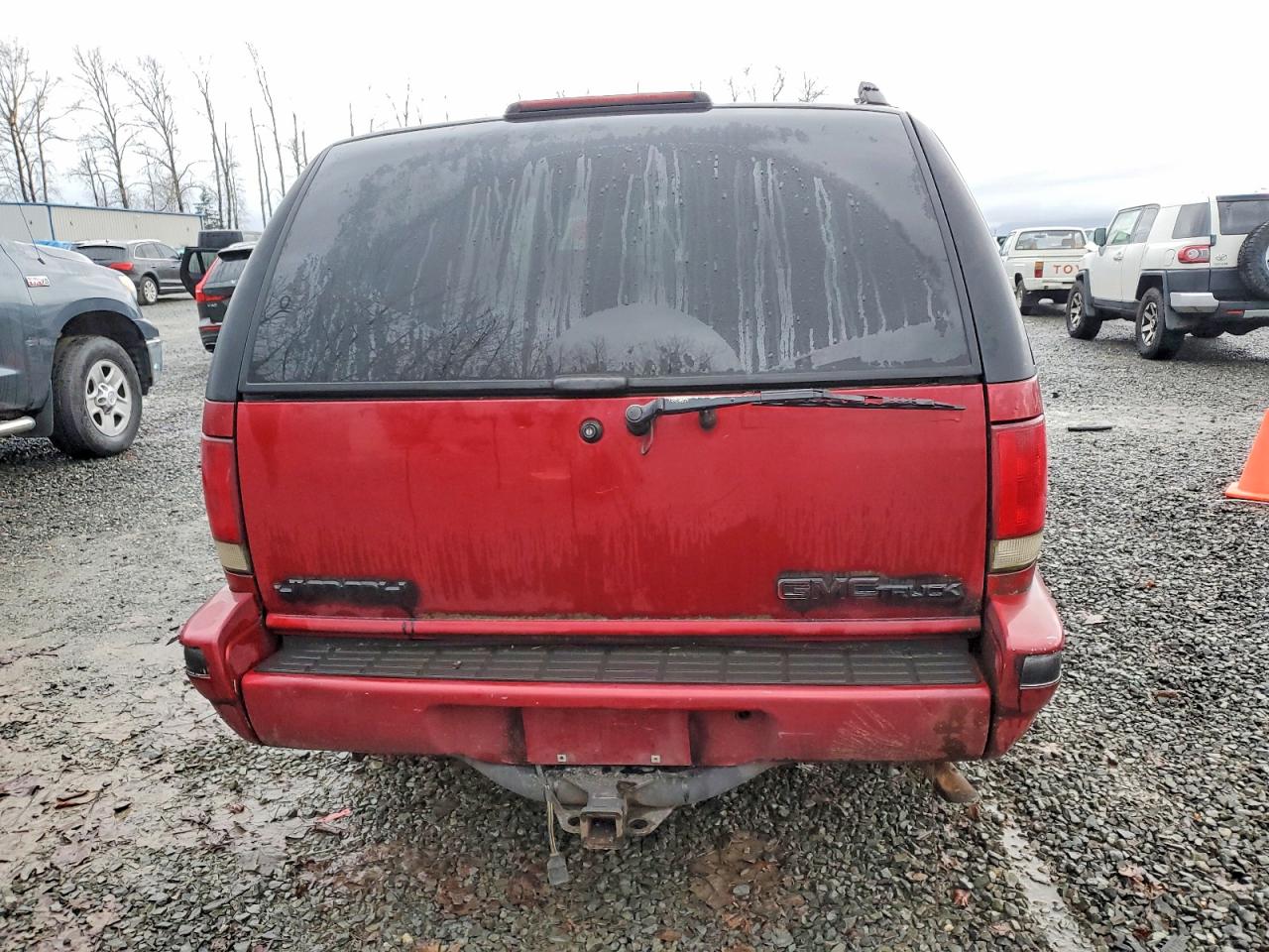 1996 Gmc Jimmy Красный vin: 1GKDT13W8T2556732