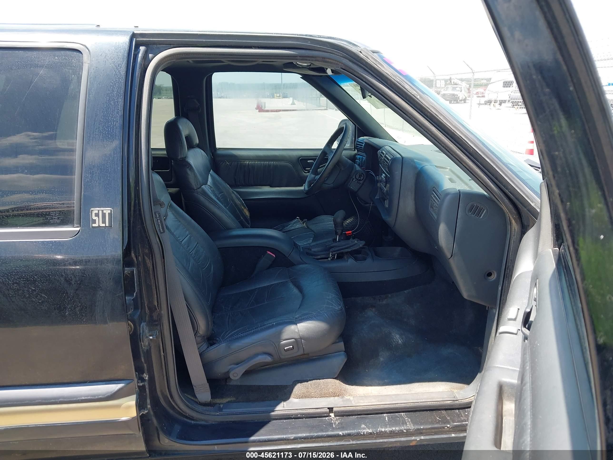 1997 Gmc Jimmy Slt Черный vin: 1GKDT13W8V2524284