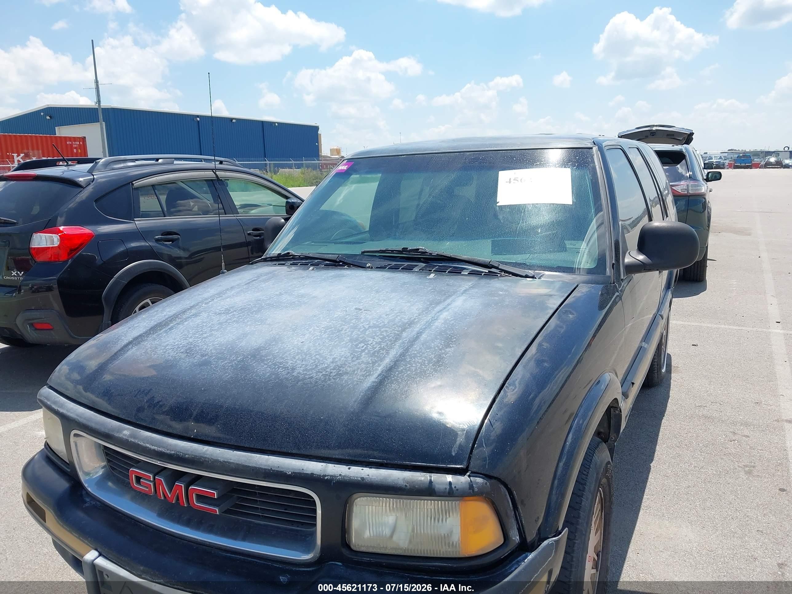 1997 Gmc Jimmy Slt Черный vin: 1GKDT13W8V2524284