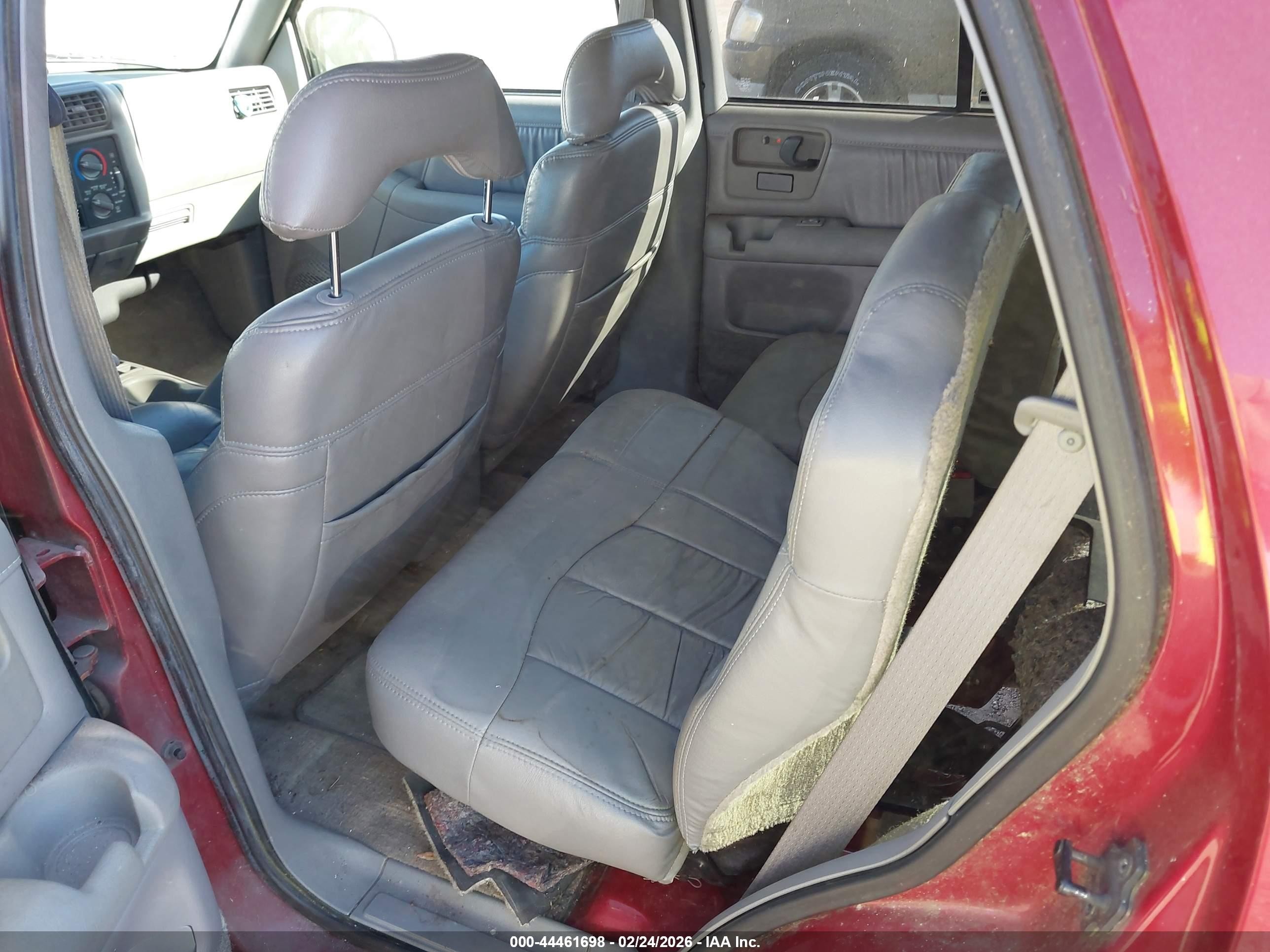 1995 Gmc Jimmy   Красный vin: 1GKDT13W9S2535337