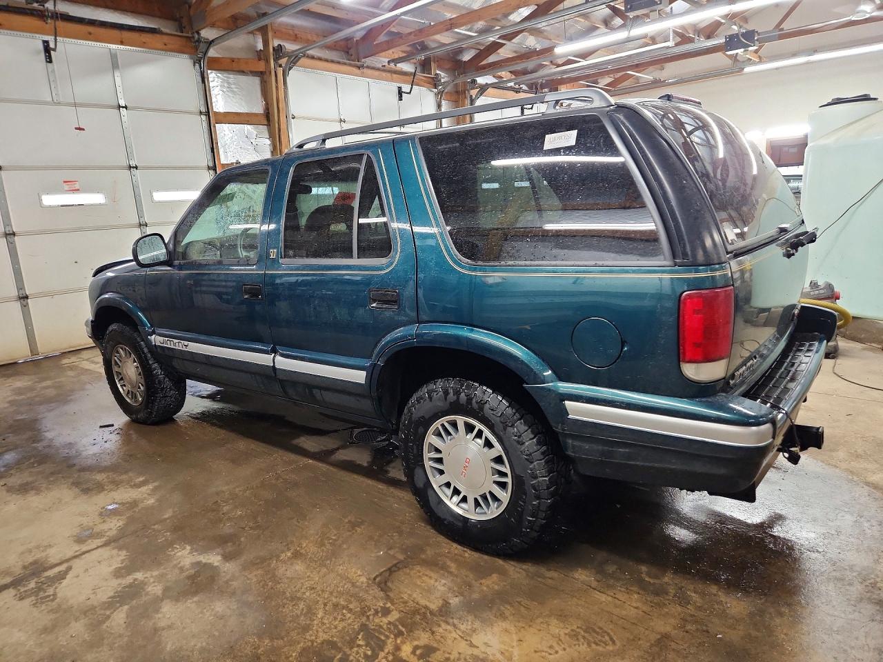 1996 Gmc Jimmy Green vin: 1GKDT13WXT2516359