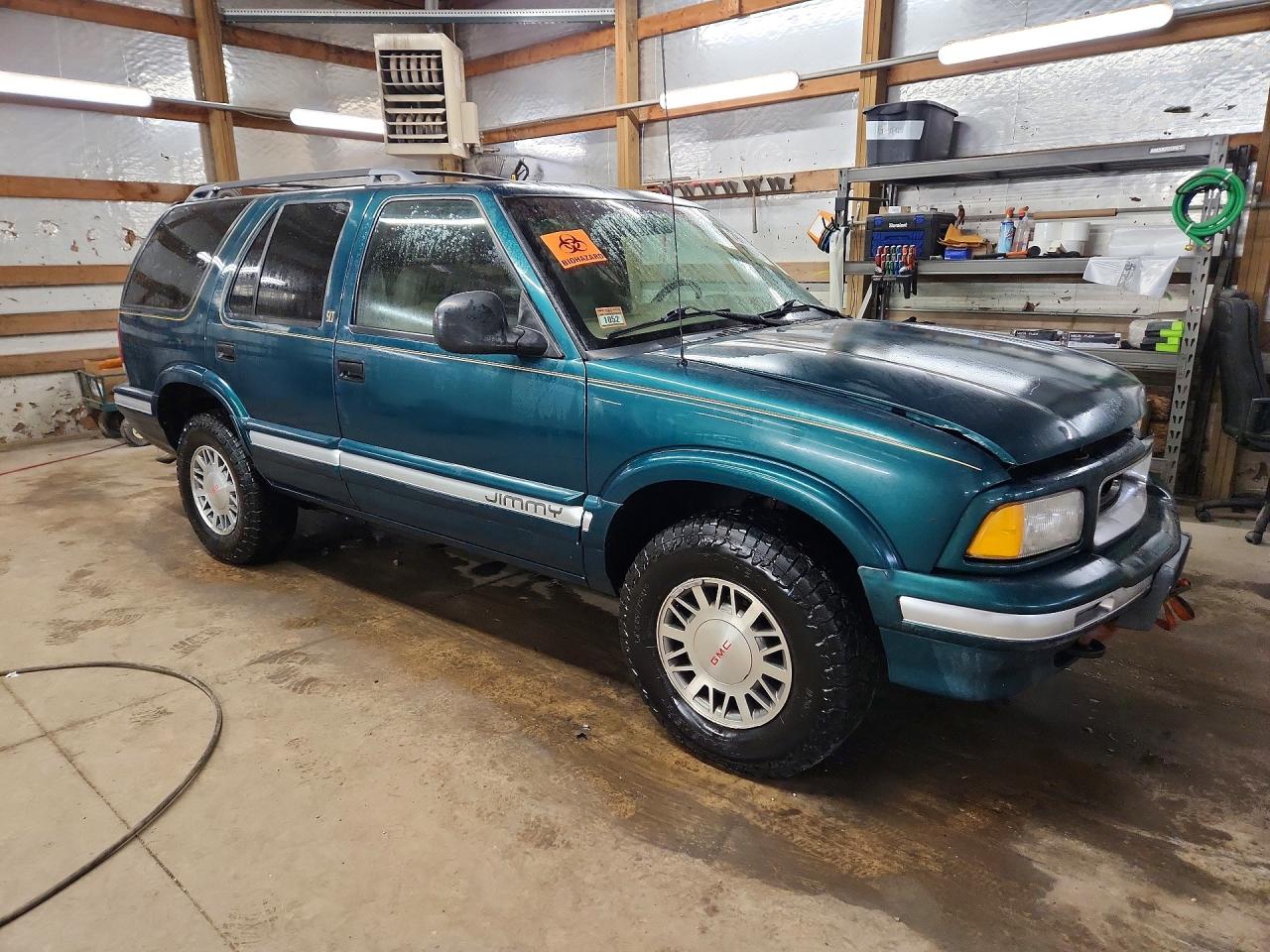 1996 Gmc Jimmy Green vin: 1GKDT13WXT2516359