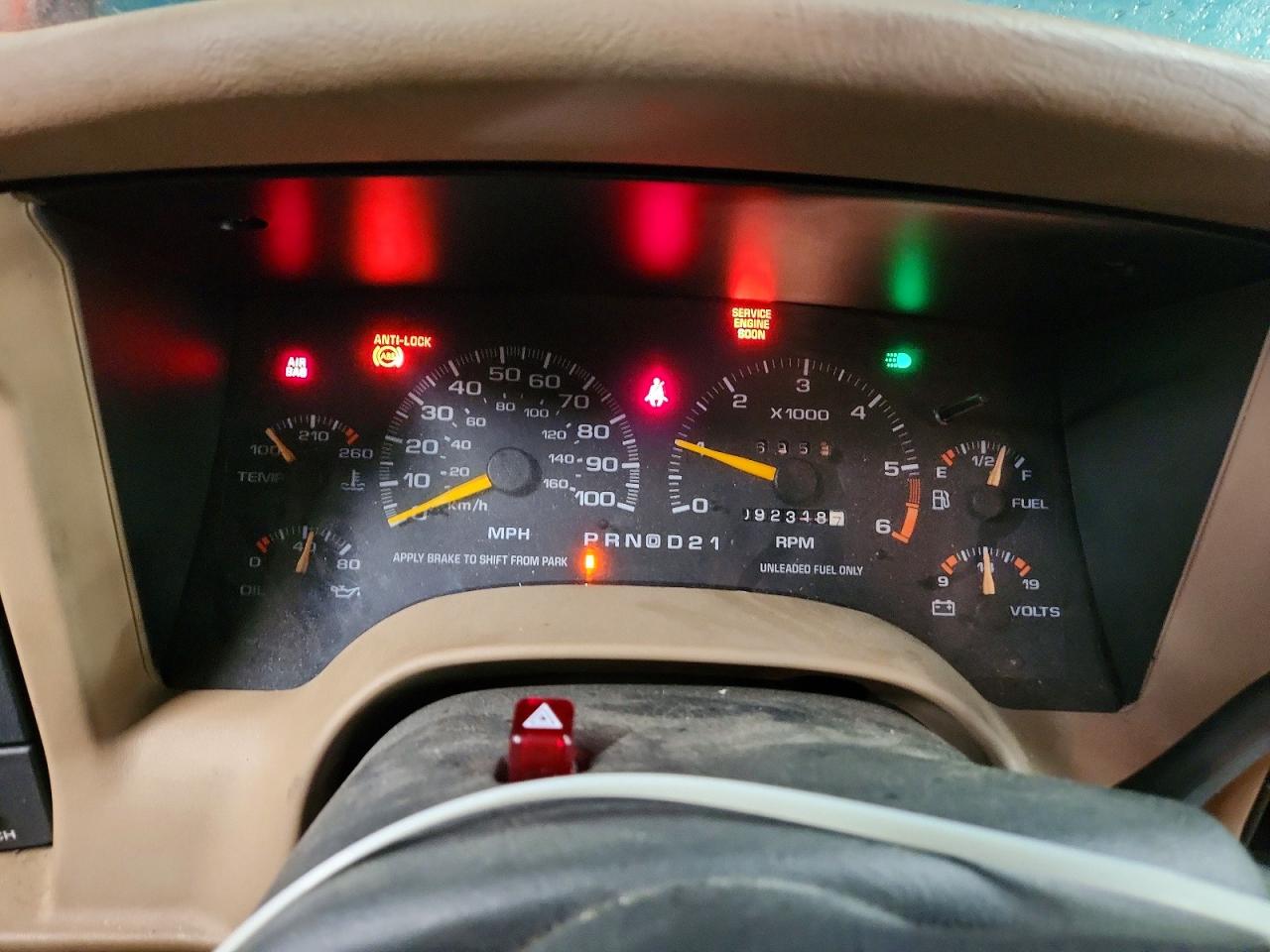 1996 Gmc Jimmy Green vin: 1GKDT13WXT2516359