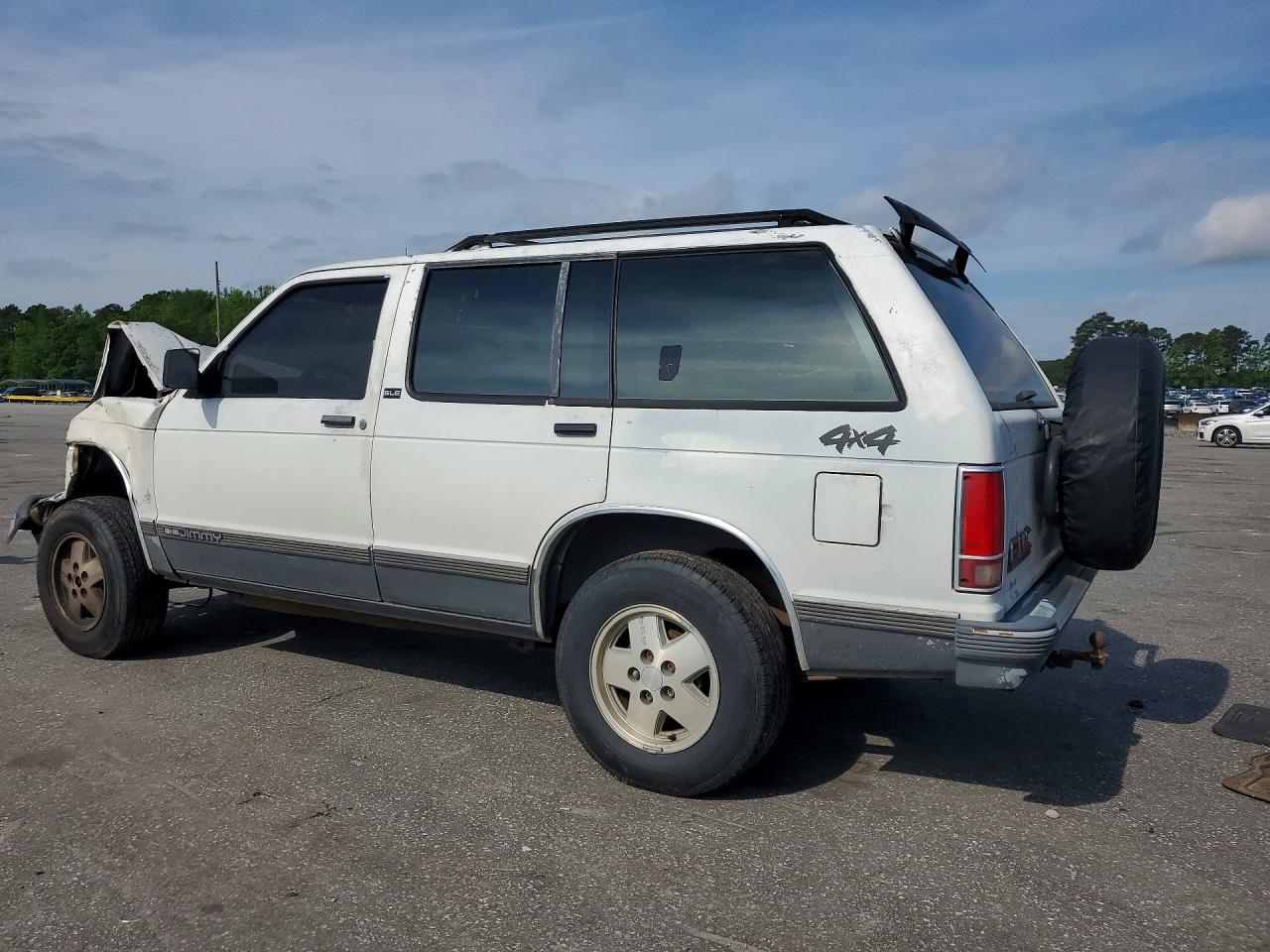 1991 Gmc S15 Jimmy White vin: 1GKDT13Z9M2513674