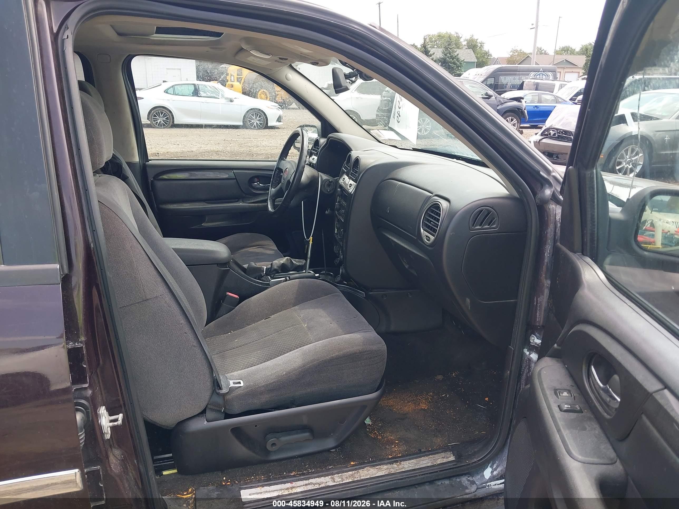 2009 Gmc Envoy Sle Burgundy vin: 1GKDT33S492101202