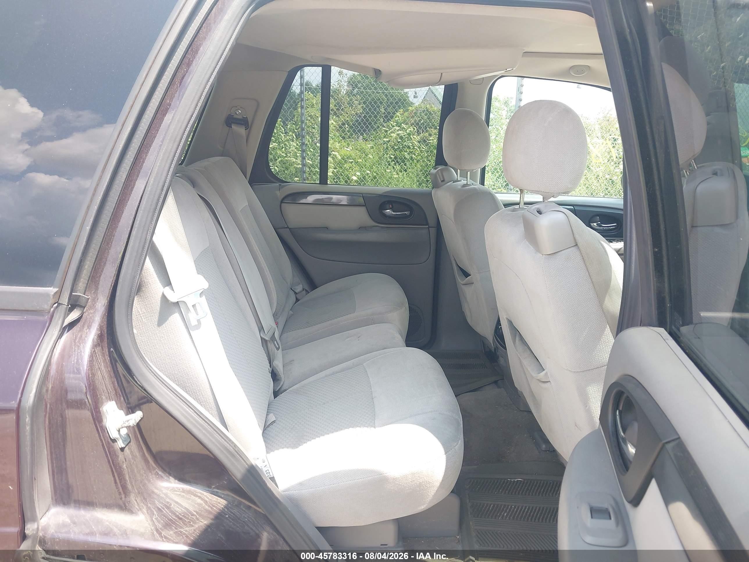 2009 Gmc Envoy Sle Burgundy vin: 1GKDT33S592129493