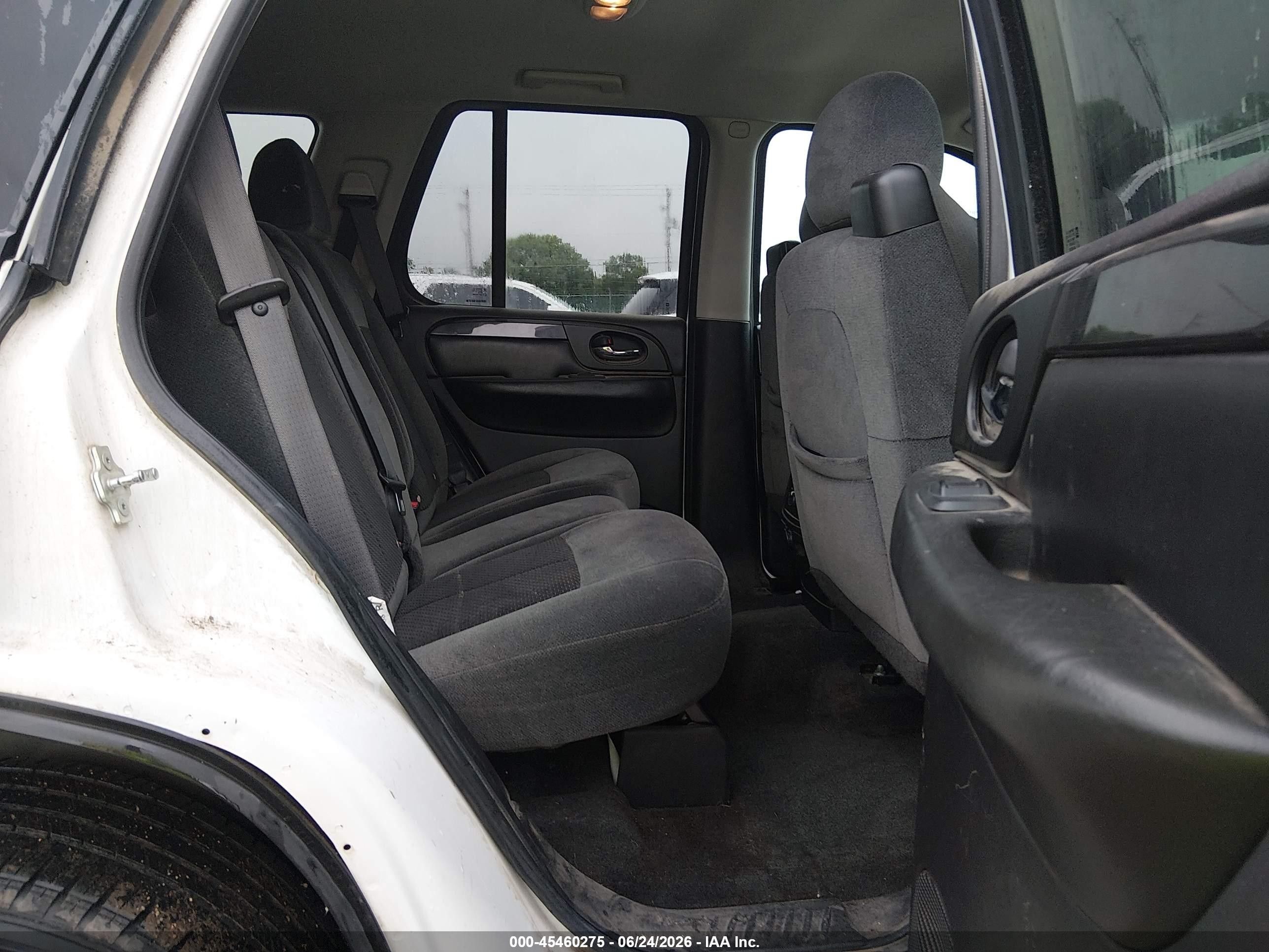 2009 Gmc Envoy Sle White vin: 1GKDT33SX92106355