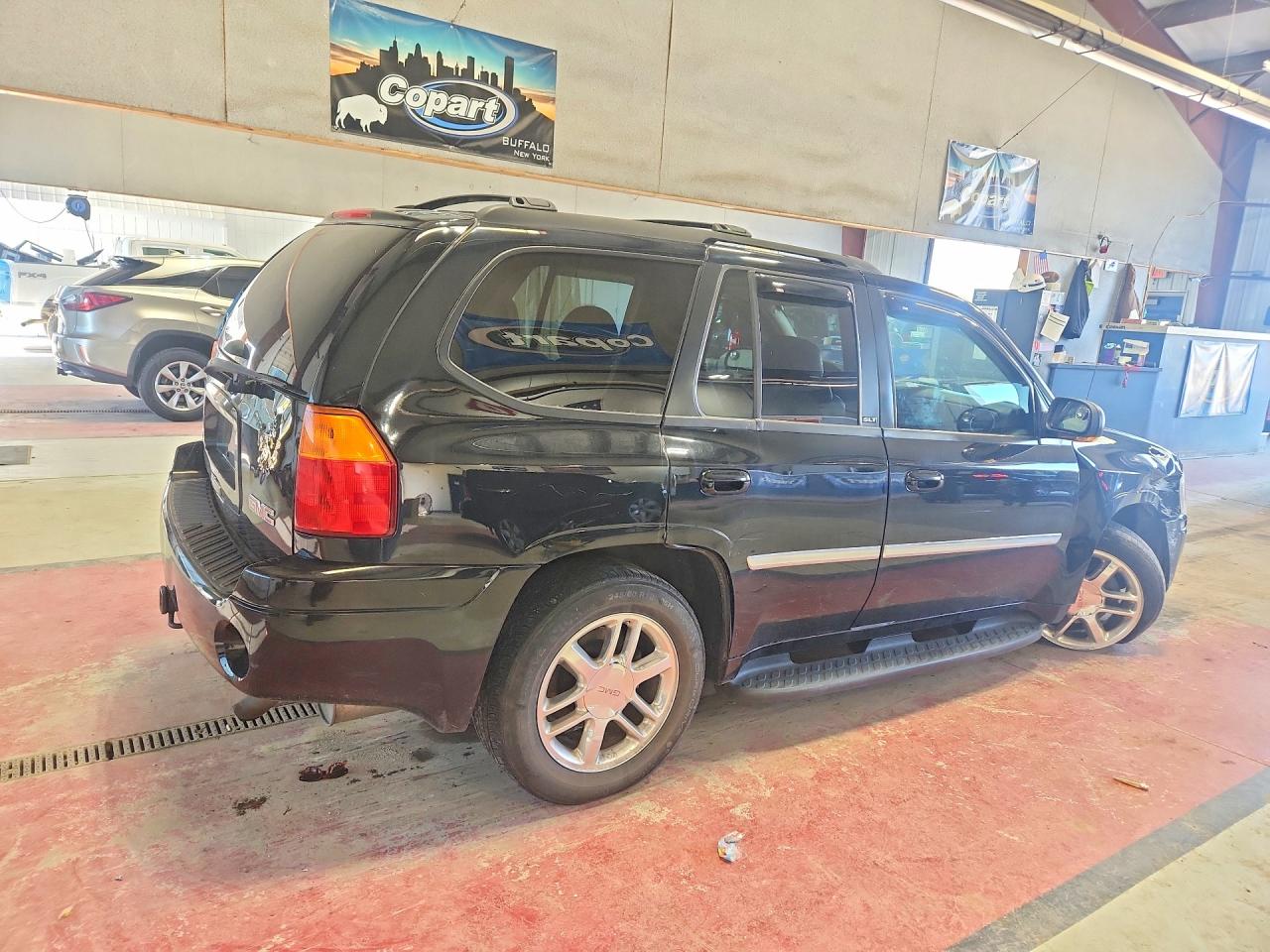 2009 Gmc Envoy Slt Black vin: 1GKDT43S092132095