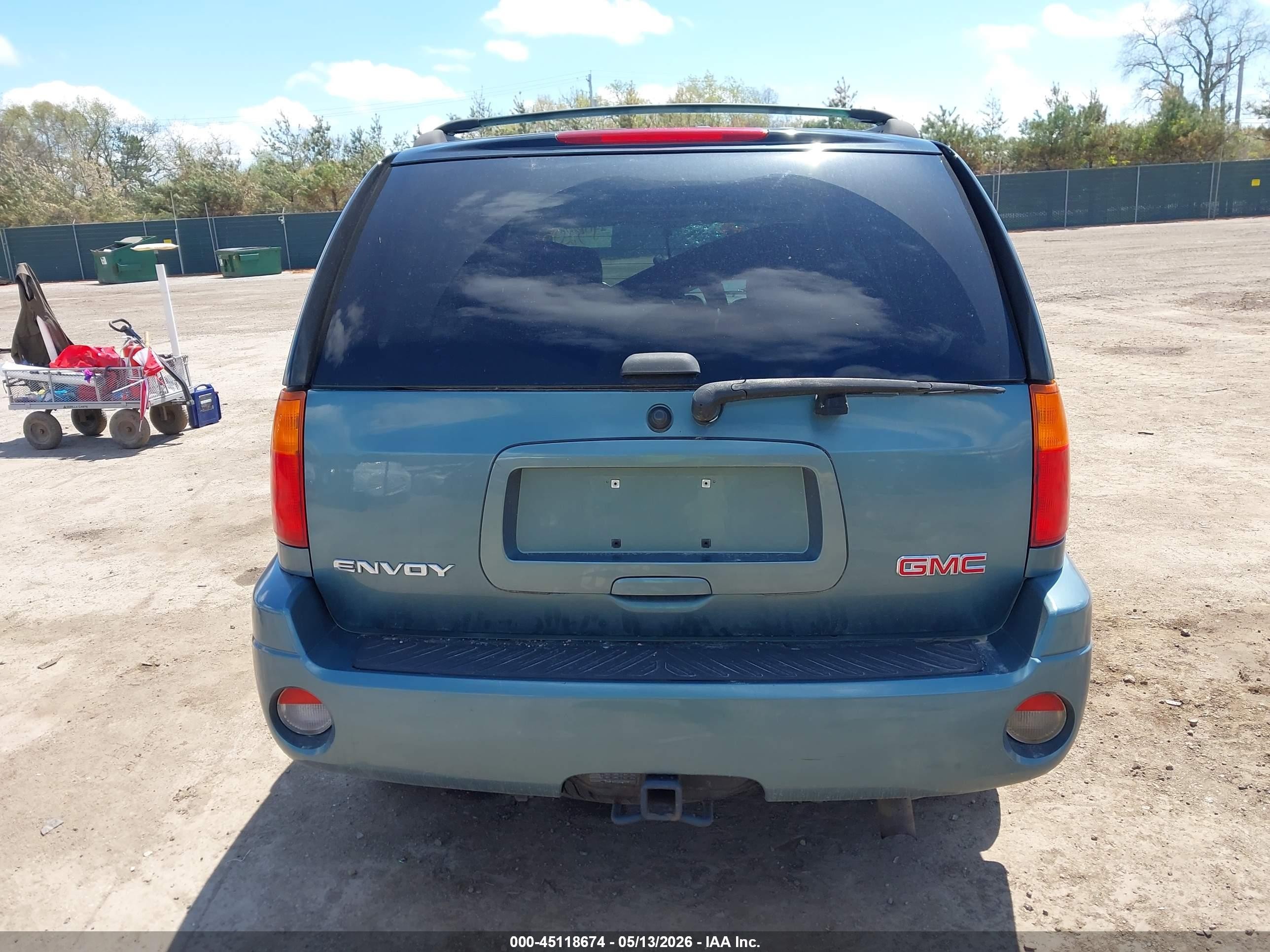 2009 Gmc Envoy Slt Синий vin: 1GKDT43S492132052