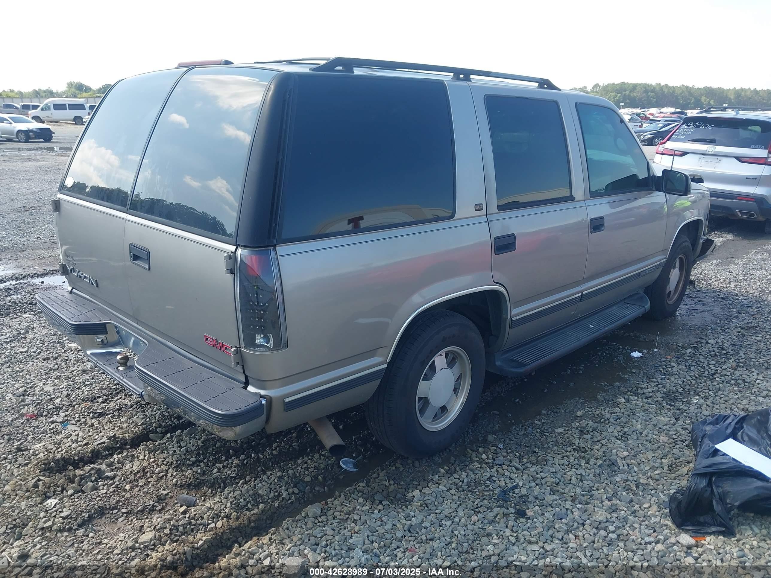 1999 Gmc Yukon Slt Champagne vin: 1GKEC13R9XJ811107