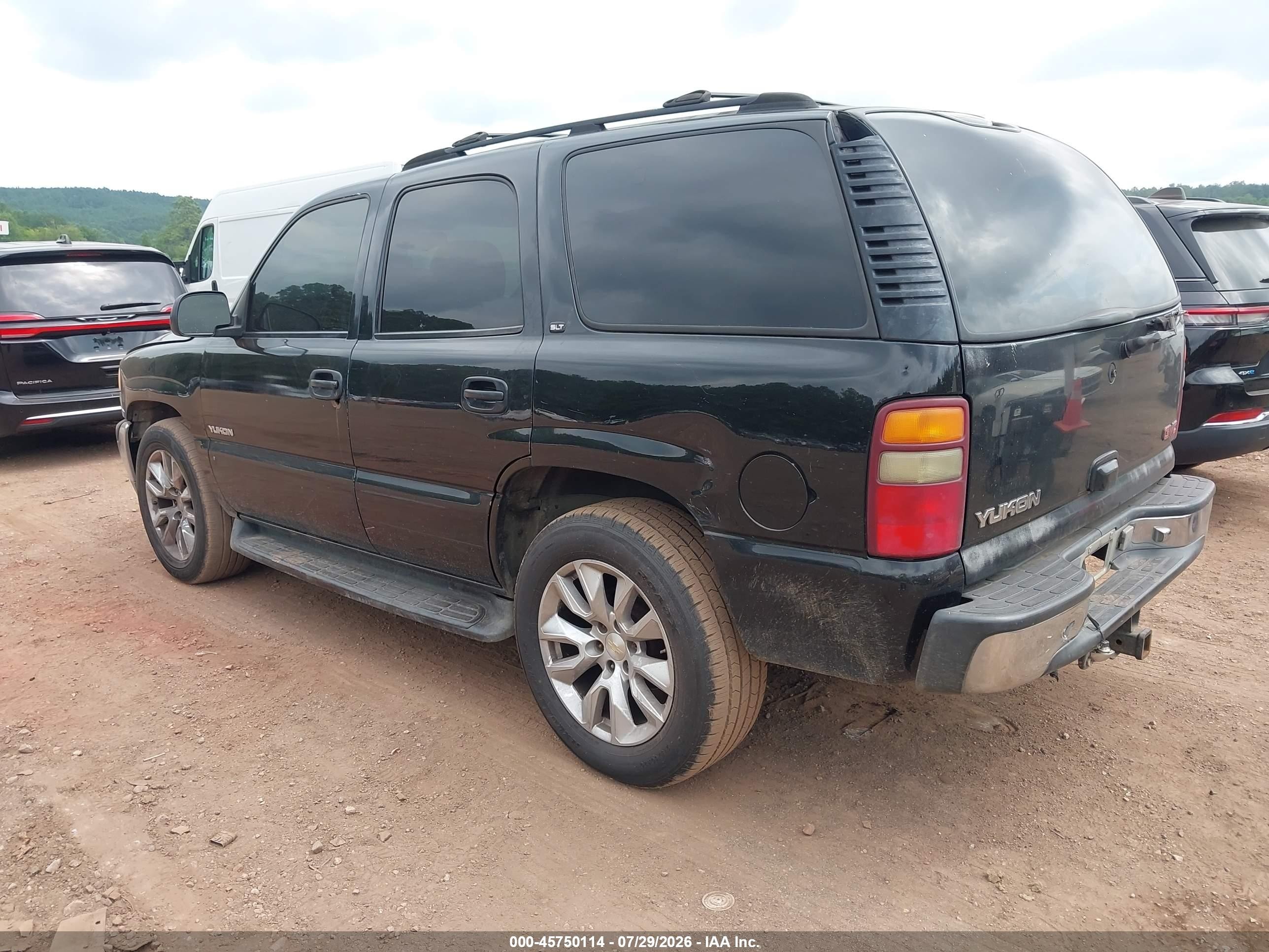 2001 Gmc Yukon Slt Black vin: 1GKEC13T01J213698
