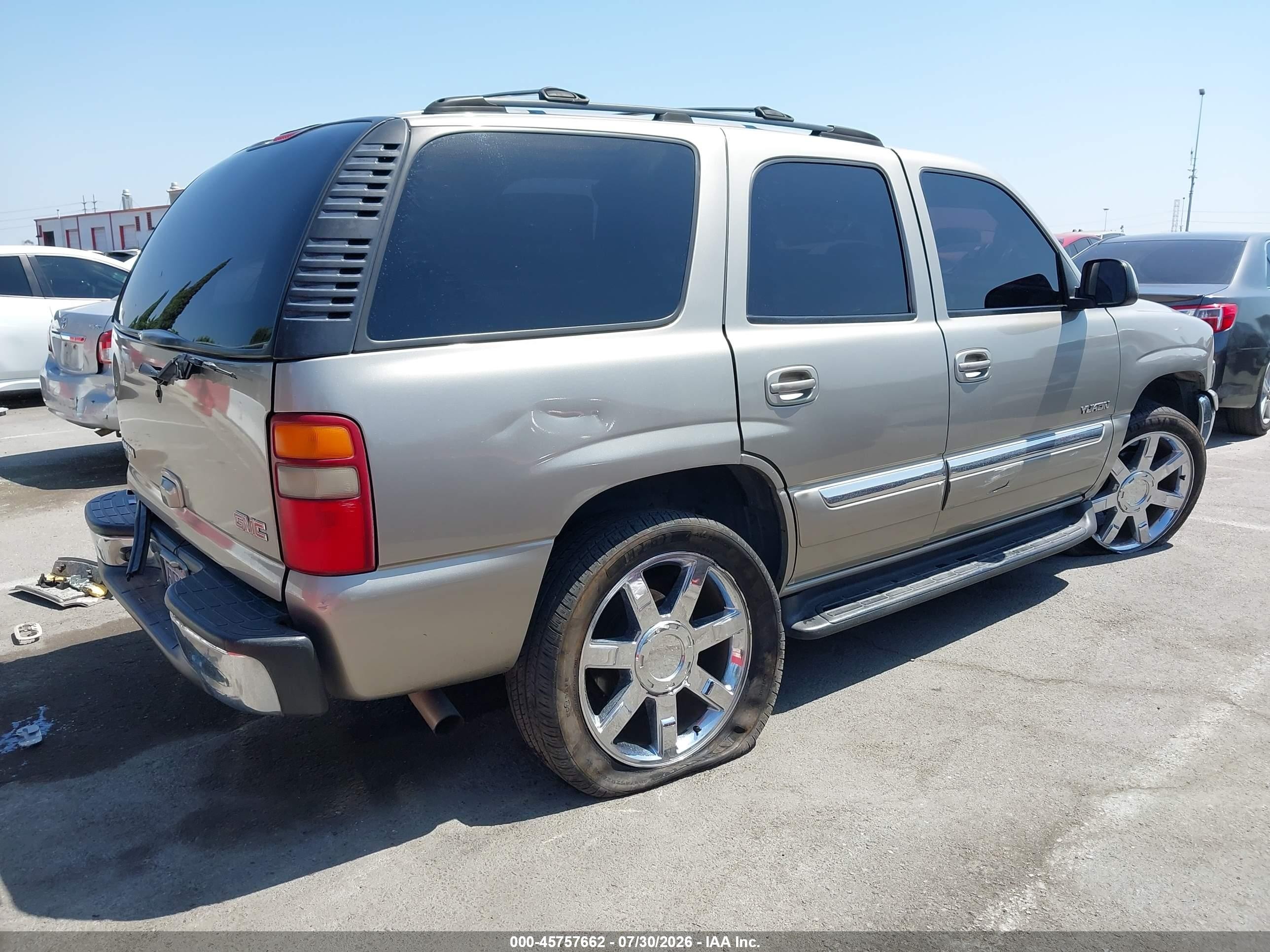 2003 Gmc Yukon Slt Beige vin: 1GKEC13T03R270472
