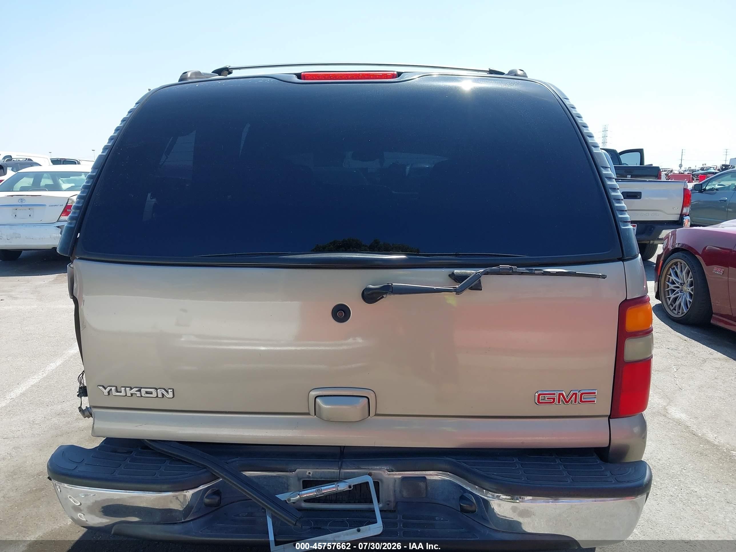 2003 Gmc Yukon Slt Beige vin: 1GKEC13T03R270472