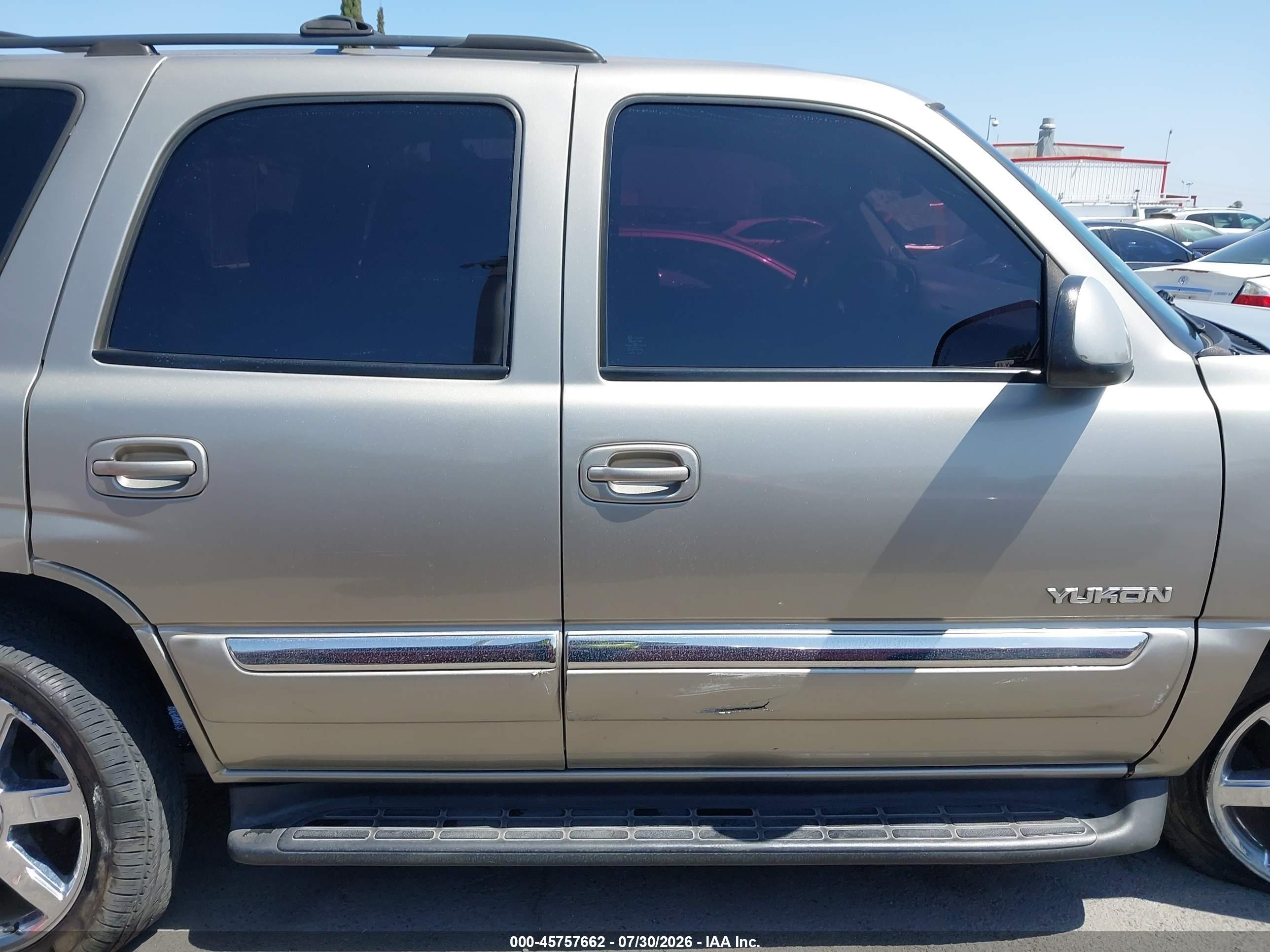 2003 Gmc Yukon Slt Beige vin: 1GKEC13T03R270472