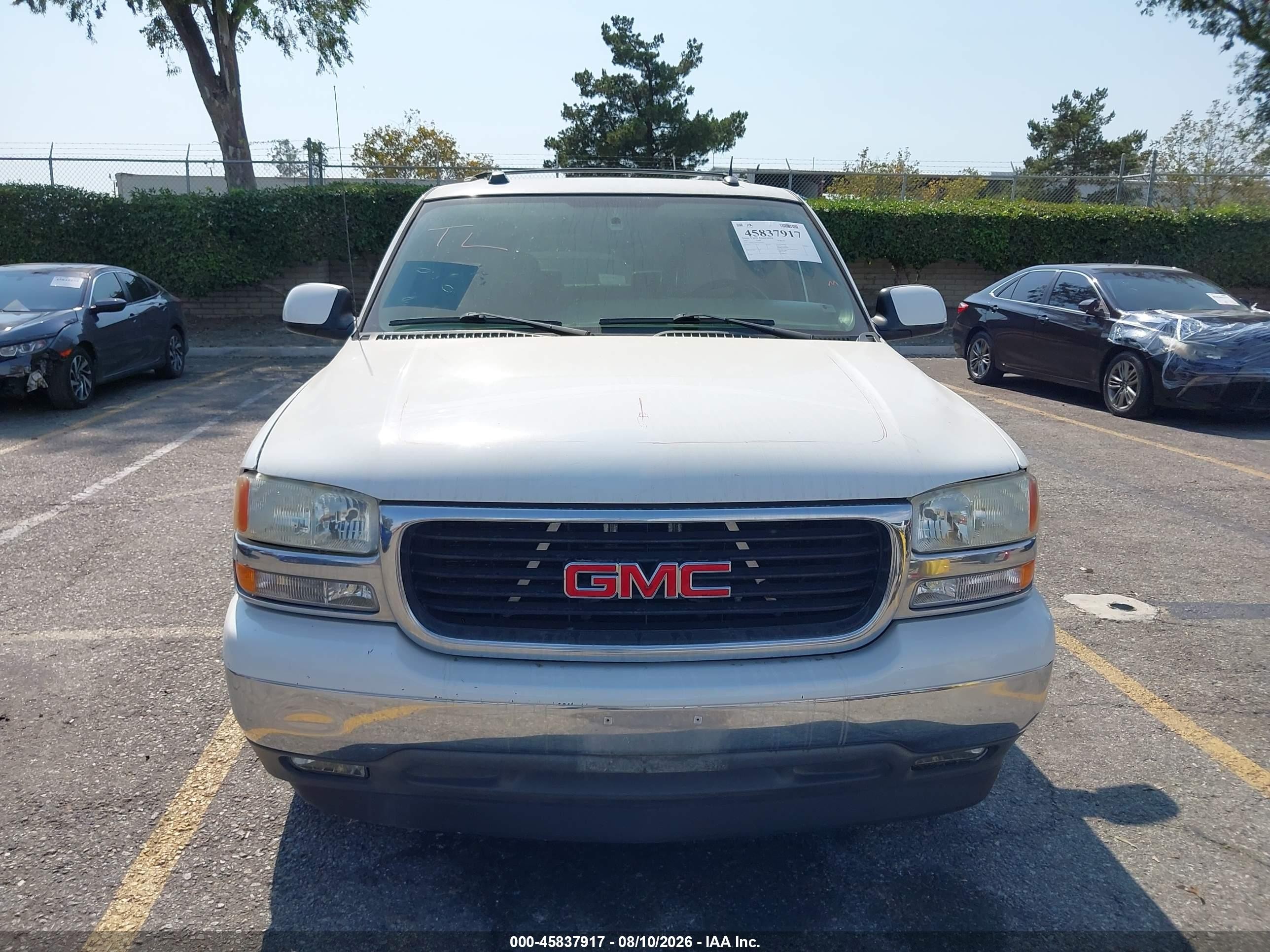 2005 Gmc Yukon Slt White vin: 1GKEC13T05J154447