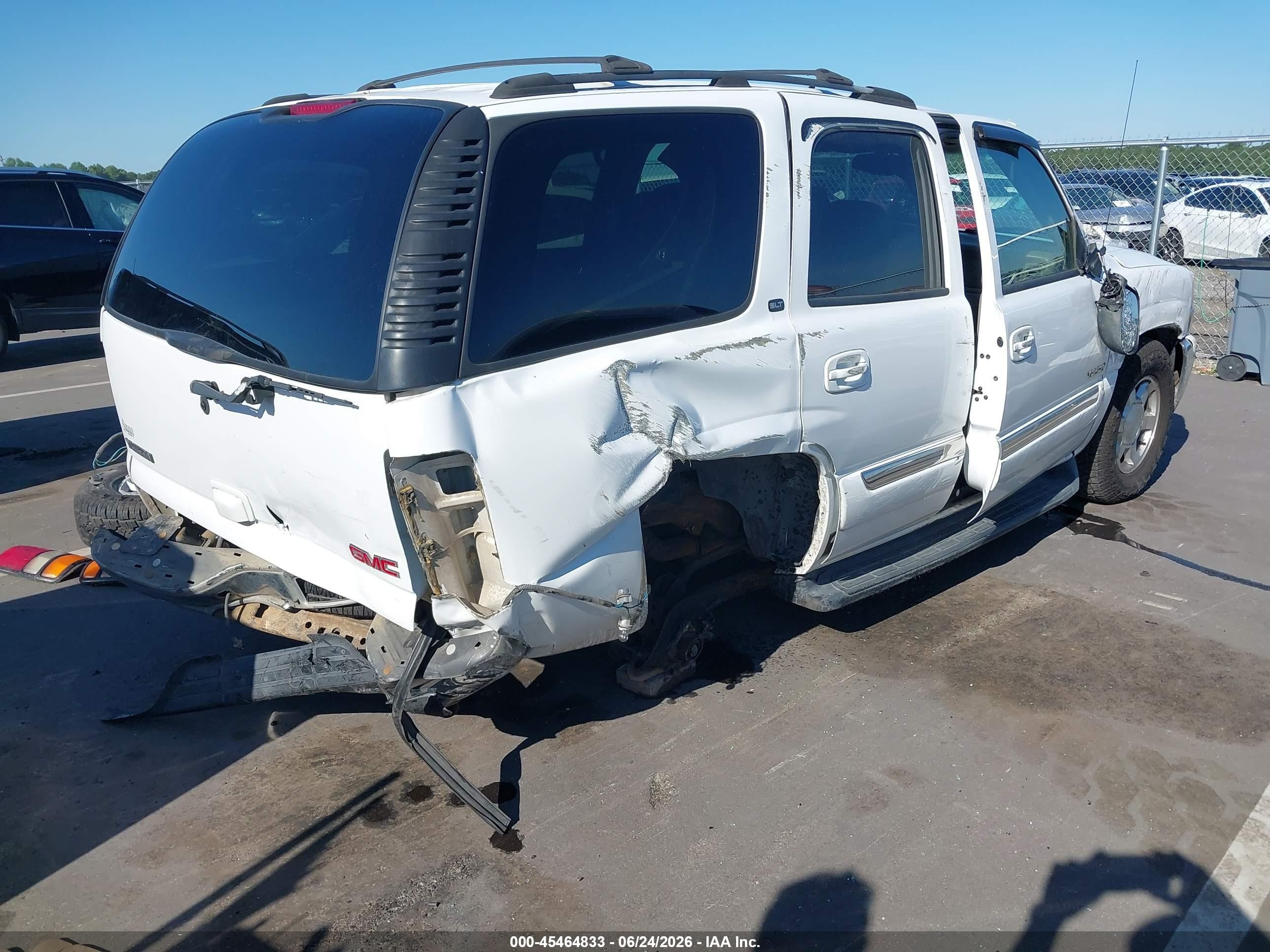 2005 Gmc Yukon Slt White vin: 1GKEC13T05R123586