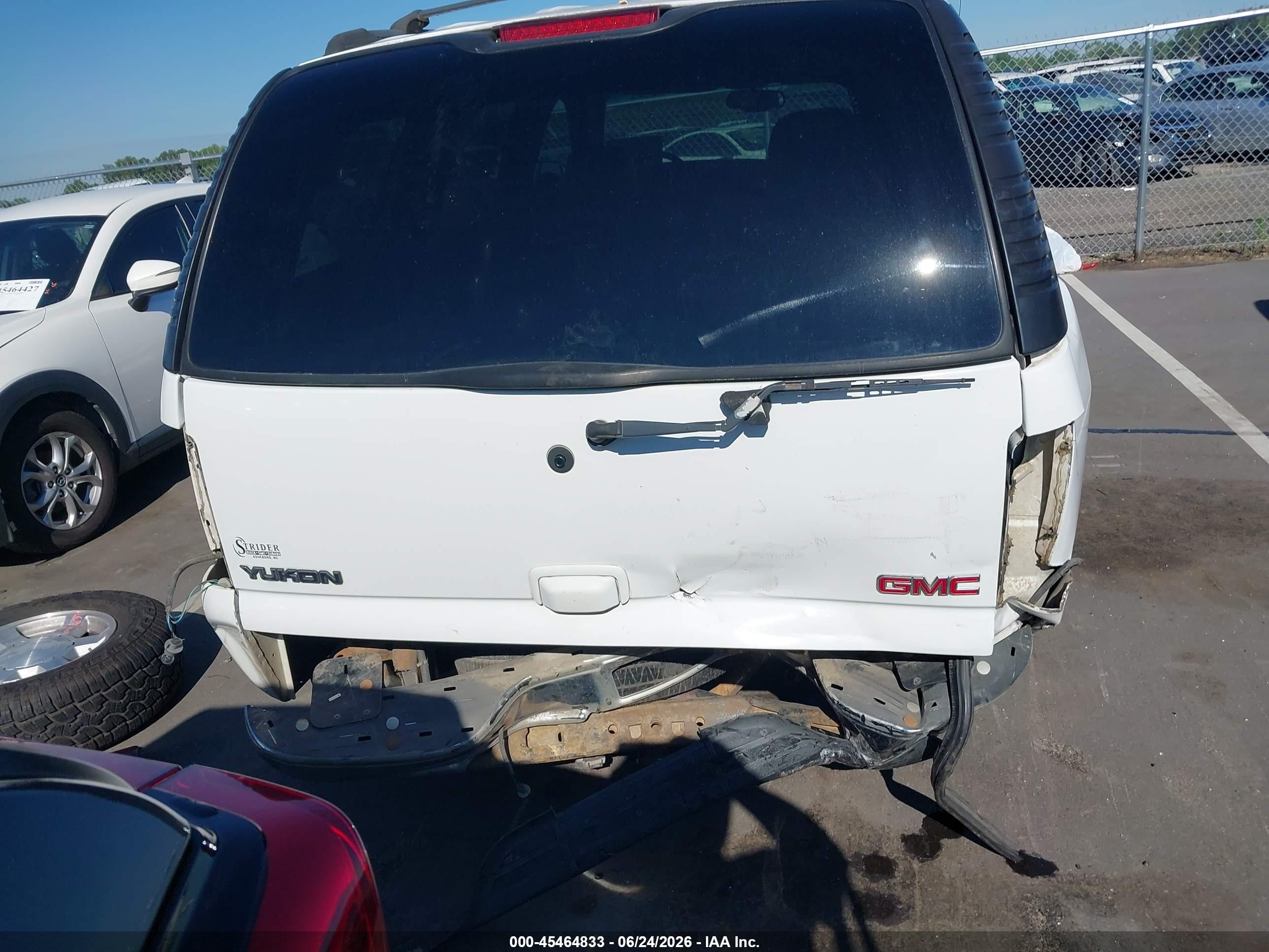 2005 Gmc Yukon Slt White vin: 1GKEC13T05R123586