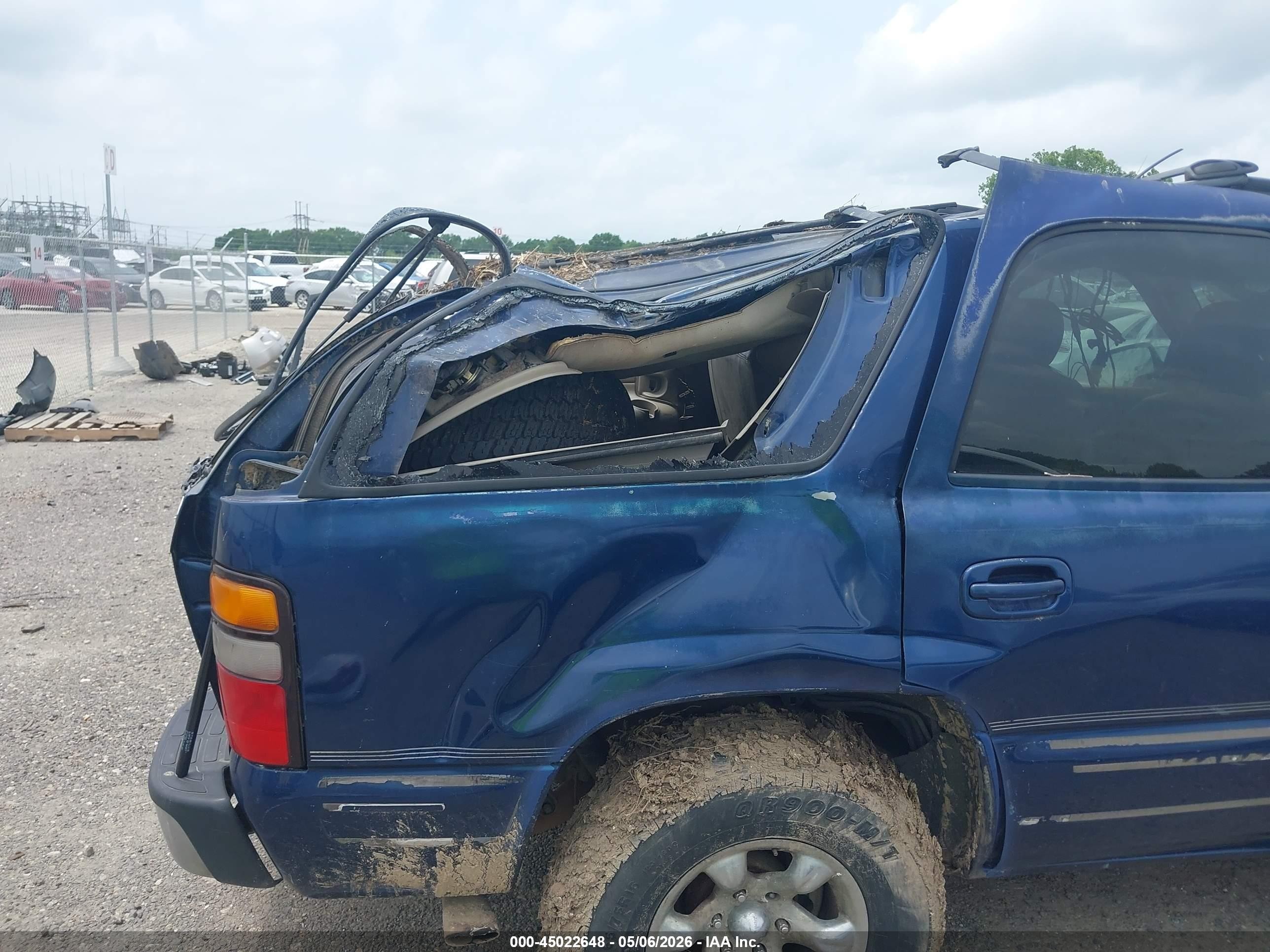 2001 Gmc Yukon Slt Blue vin: 1GKEC13T11J185670