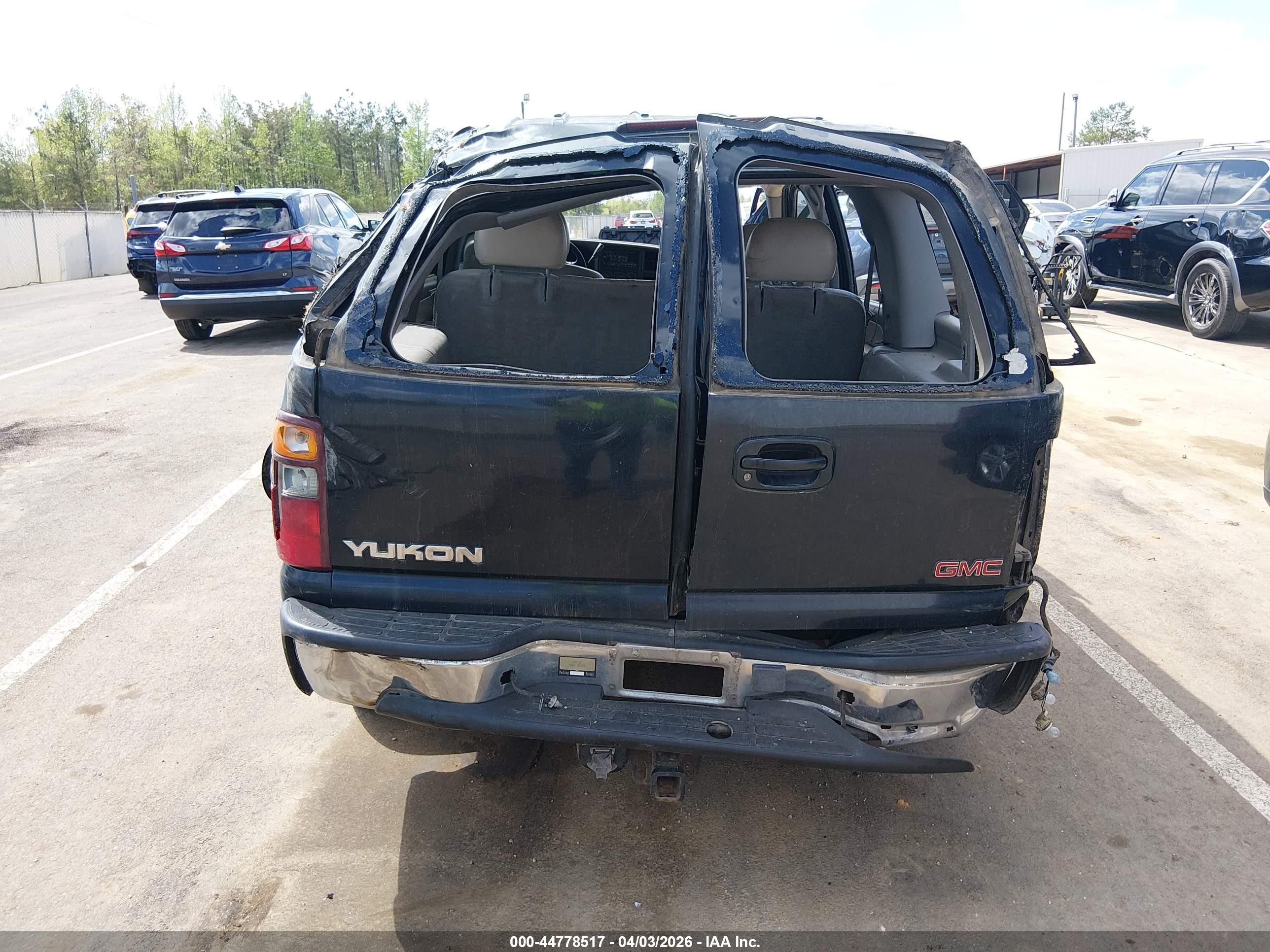2001 Gmc Yukon Slt Black vin: 1GKEC13T11J214004