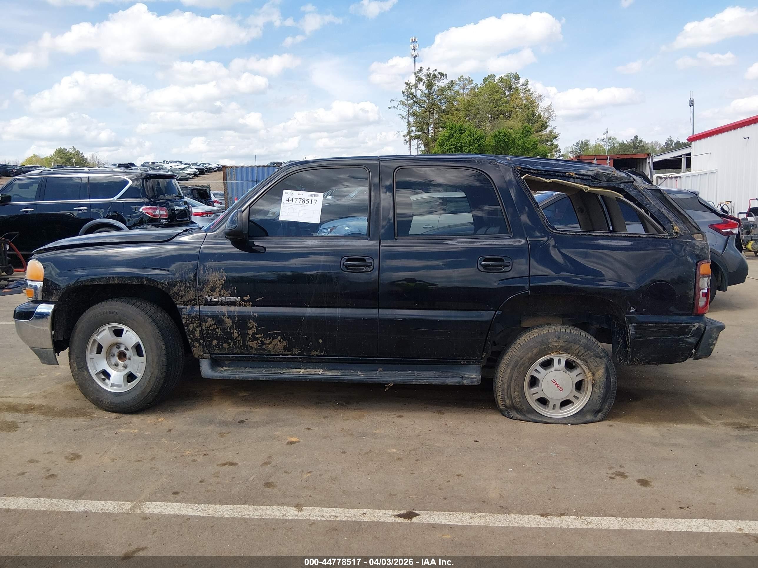 2001 Gmc Yukon Slt Black vin: 1GKEC13T11J214004