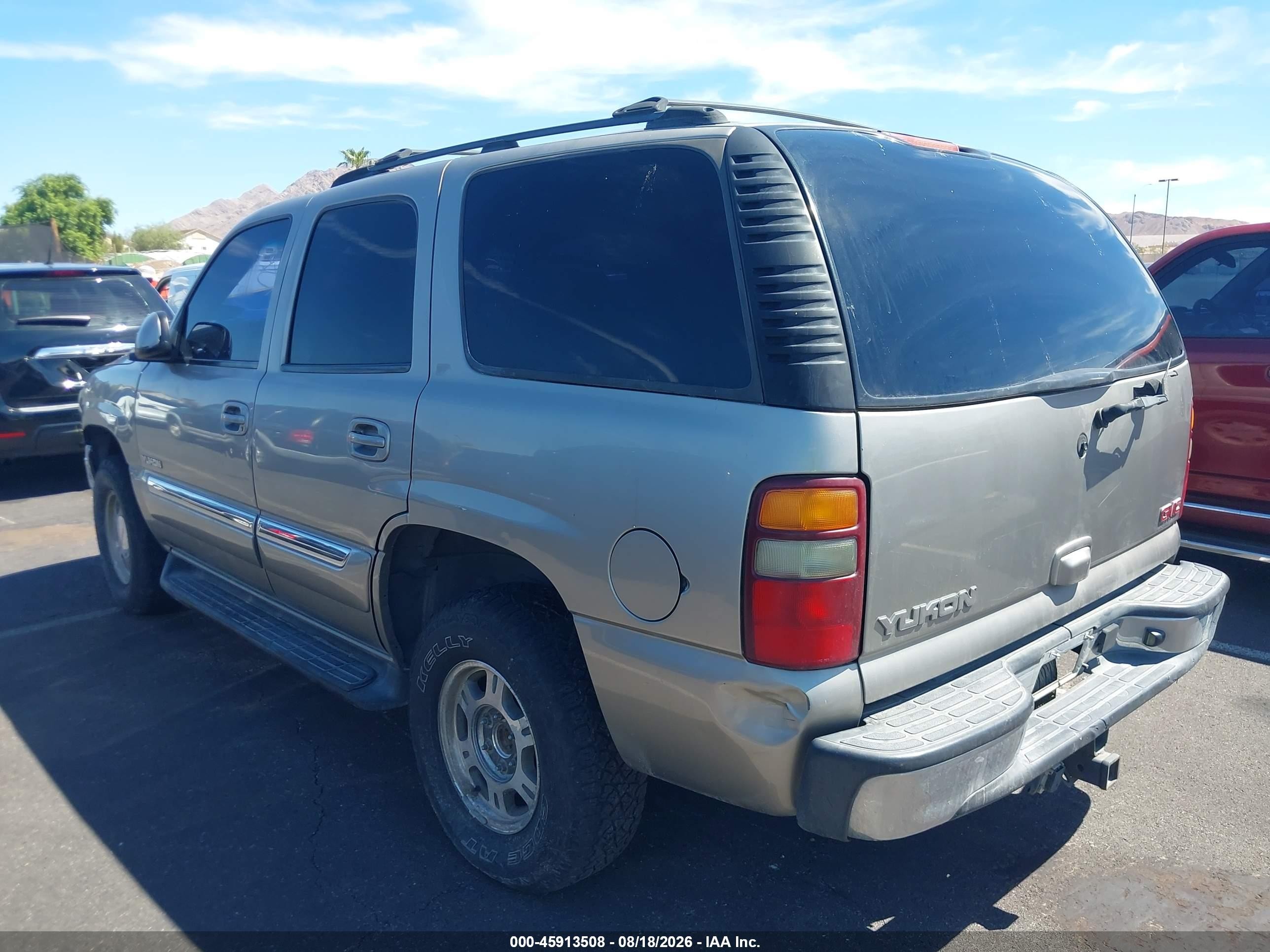 2002 Gmc Yukon Slt Gold vin: 1GKEC13T22R317841