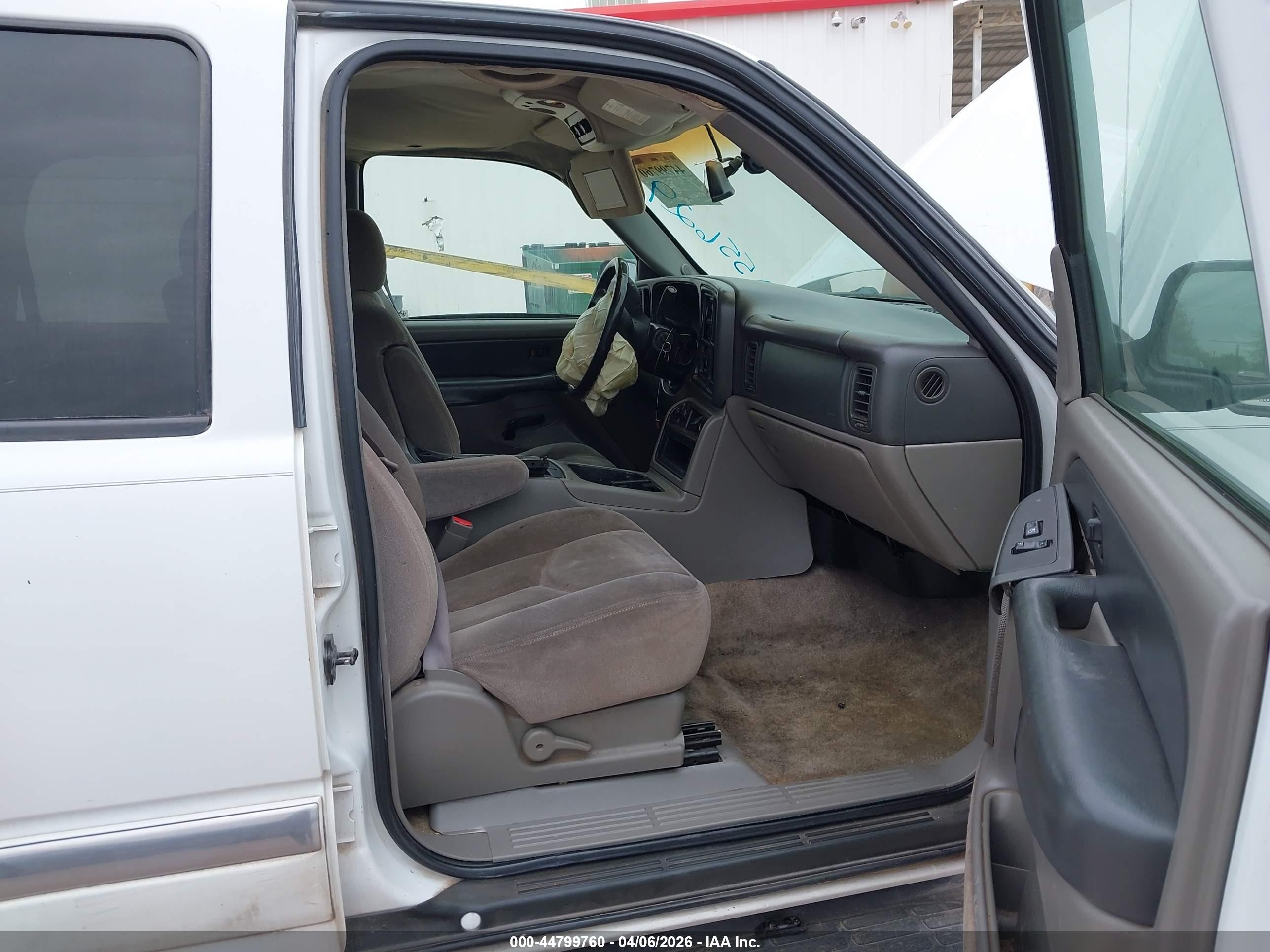 2003 Gmc Yukon Sle White vin: 1GKEC13T23R155629