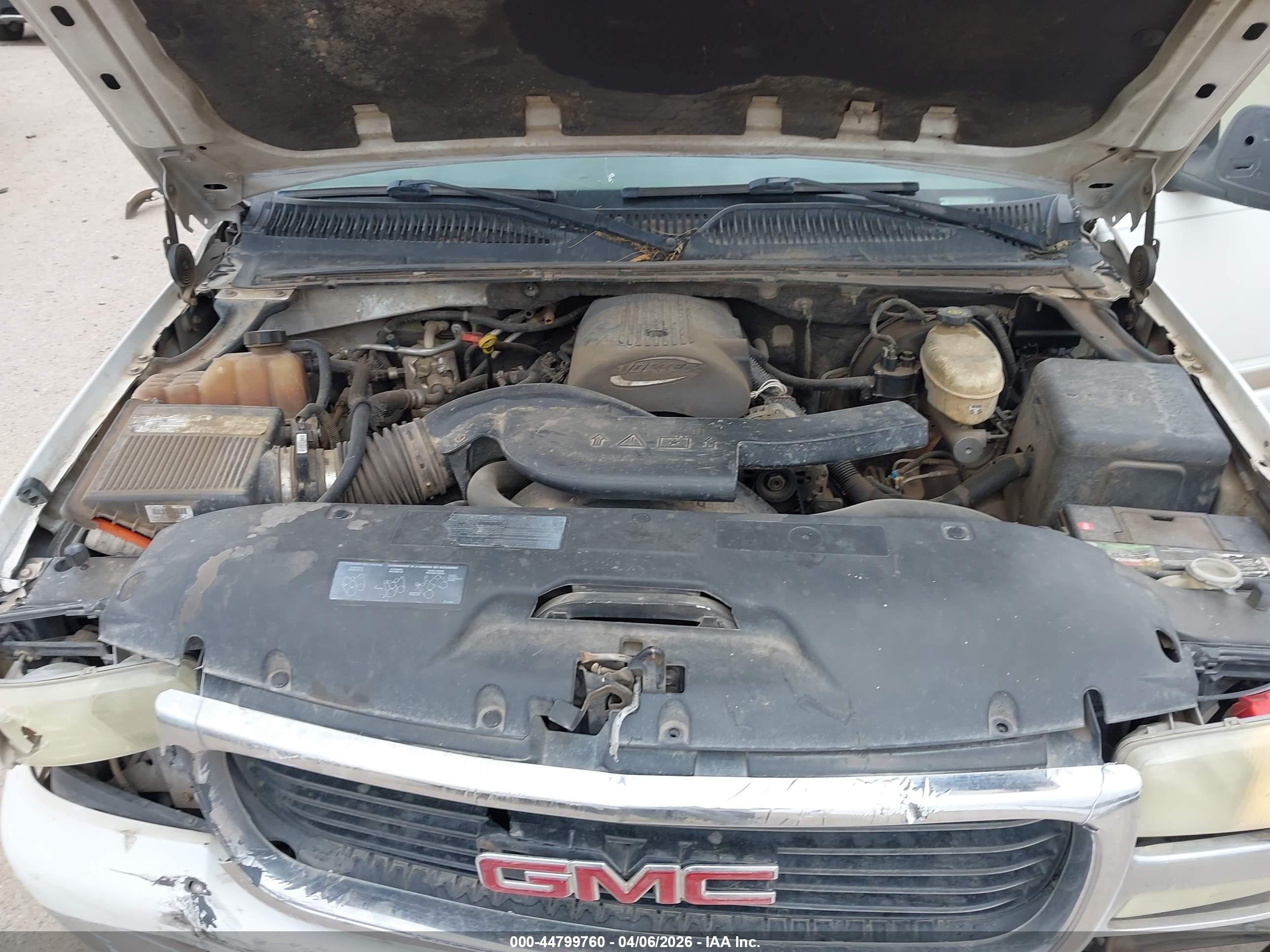 2003 Gmc Yukon Sle White vin: 1GKEC13T23R155629
