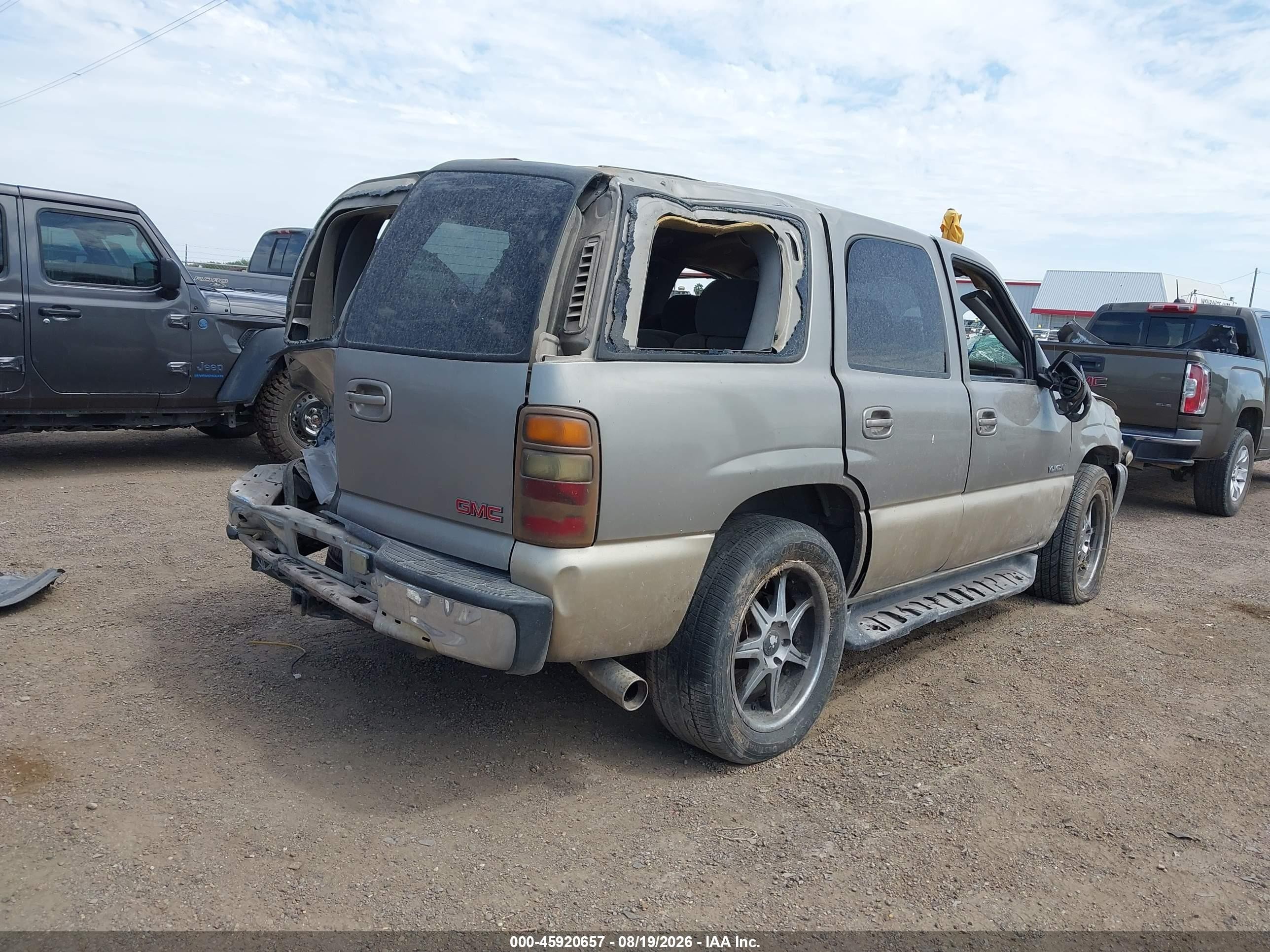 2001 Gmc Yukon Sle Tan vin: 1GKEC13T31J175237