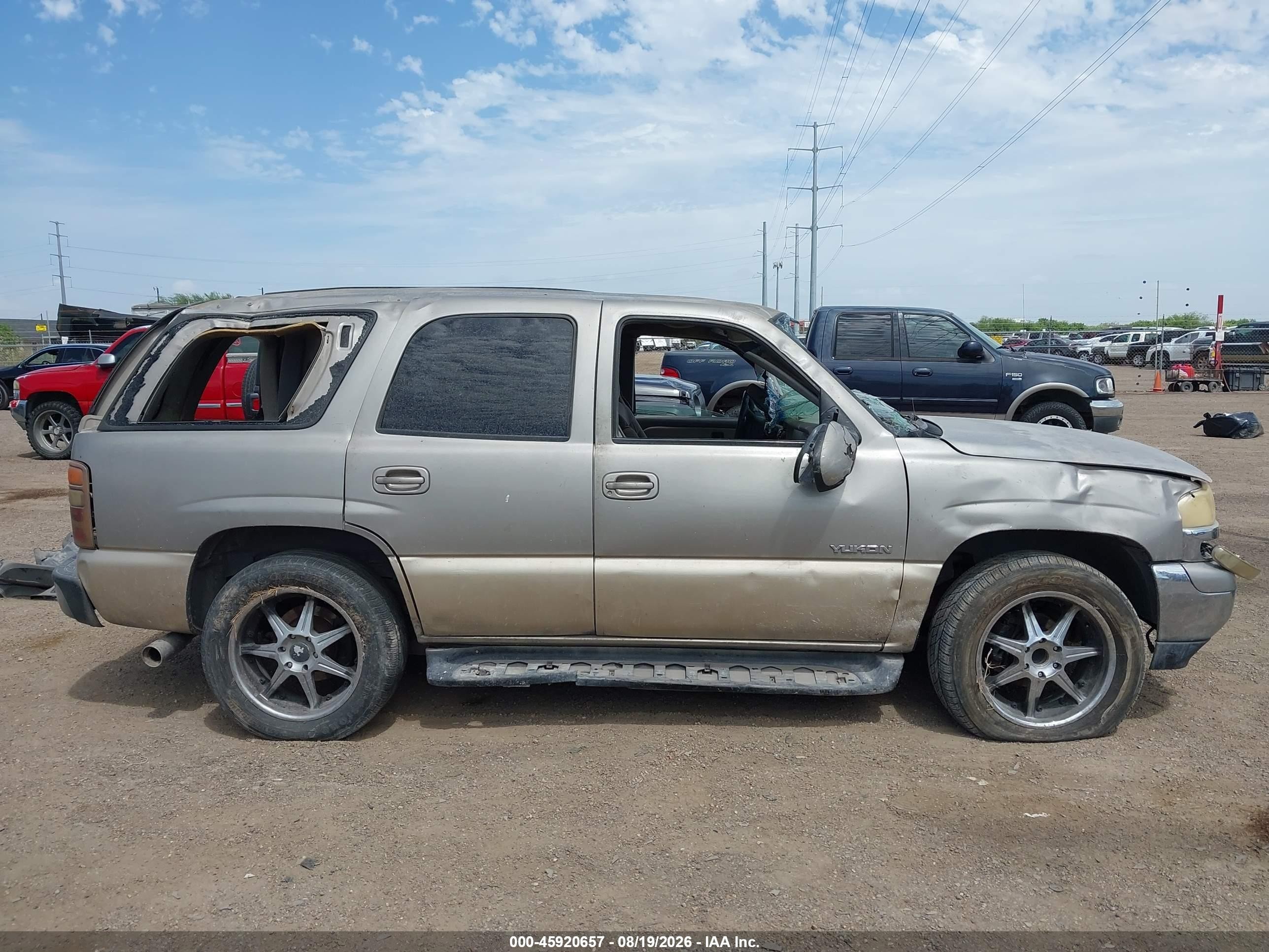 2001 Gmc Yukon Sle Tan vin: 1GKEC13T31J175237