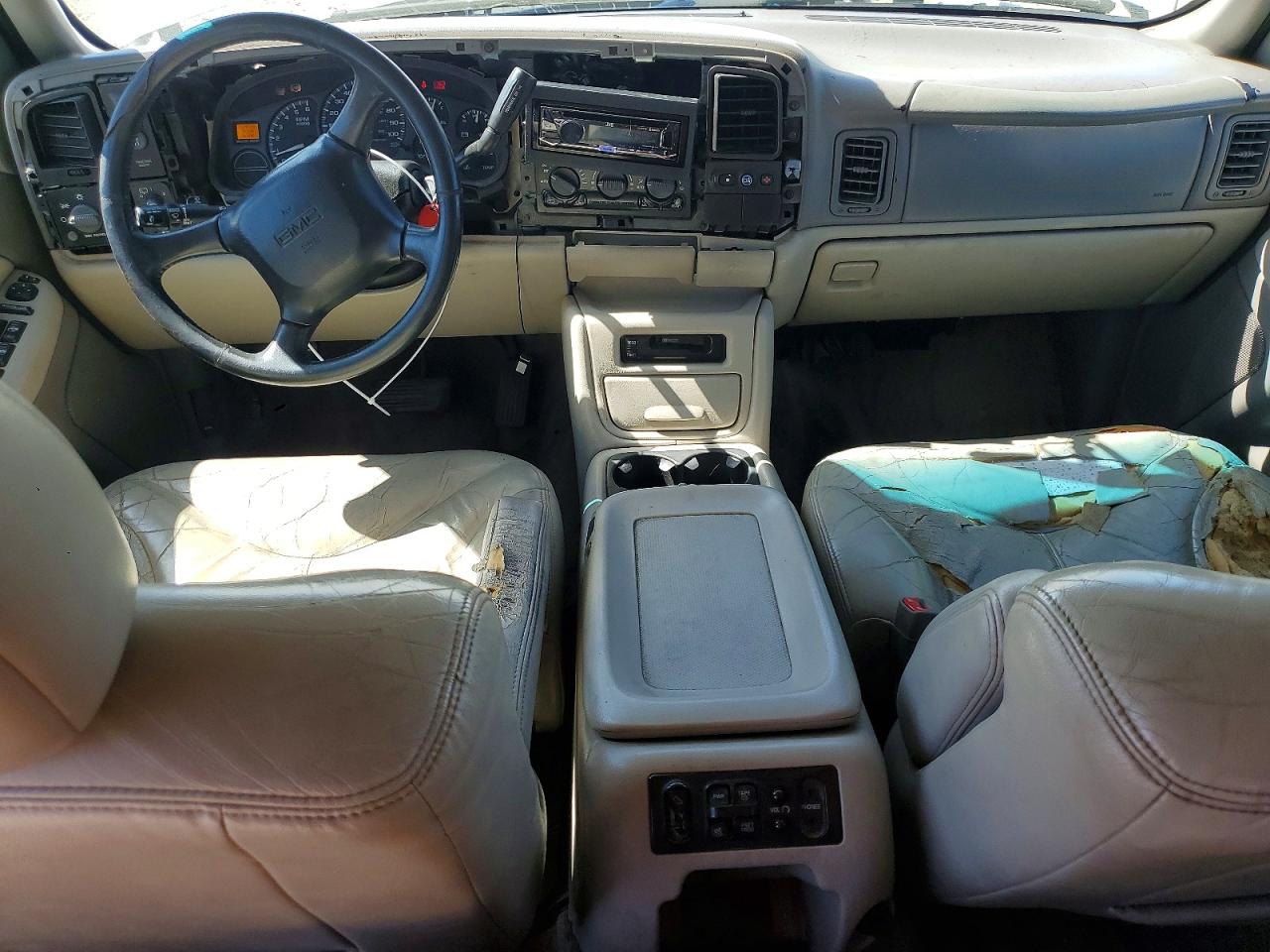2002 Gmc Yukon White vin: 1GKEC13T42R131783