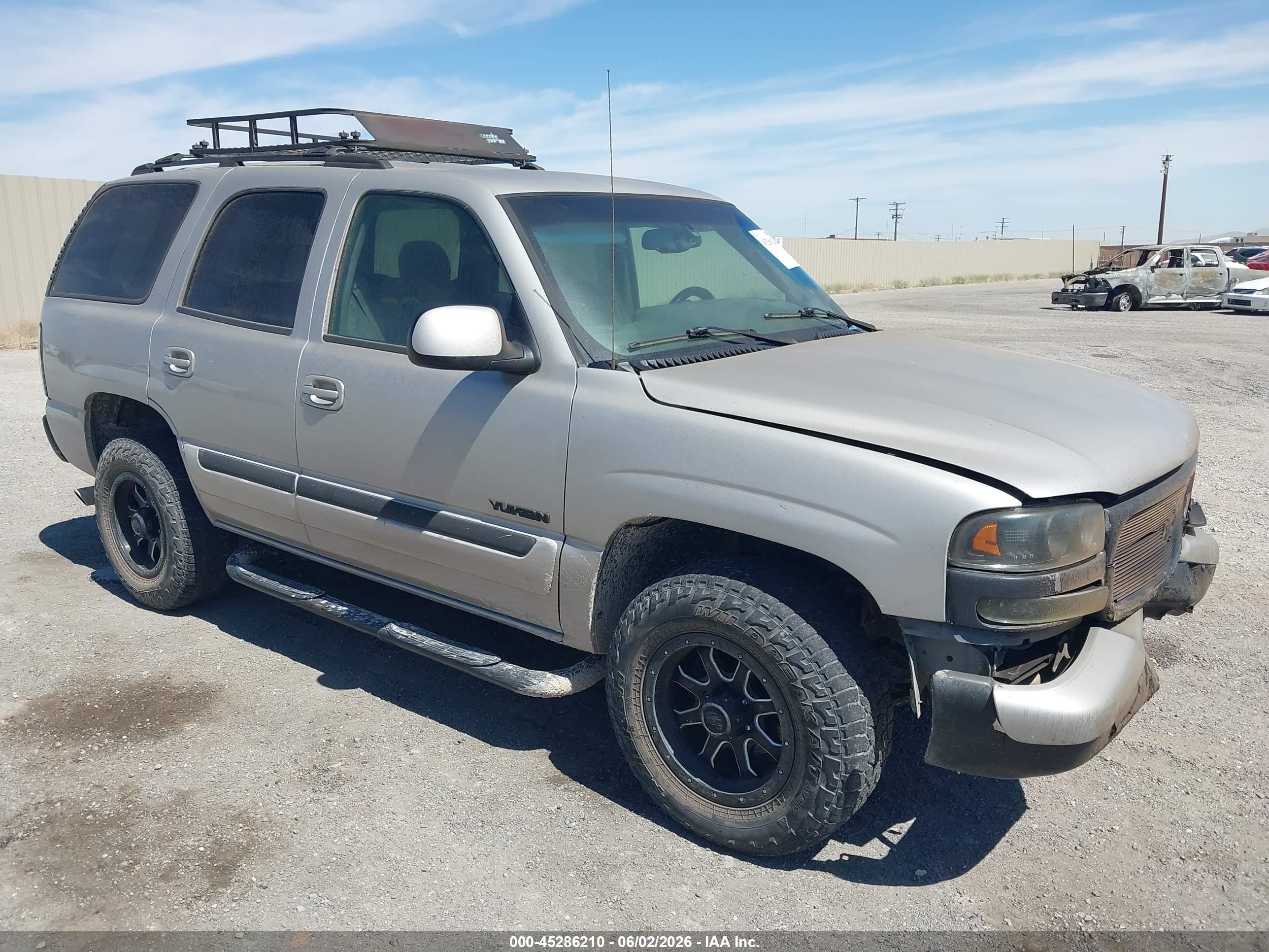 2004 Gmc Yukon Sle Silver vin: 1GKEC13T44R203892