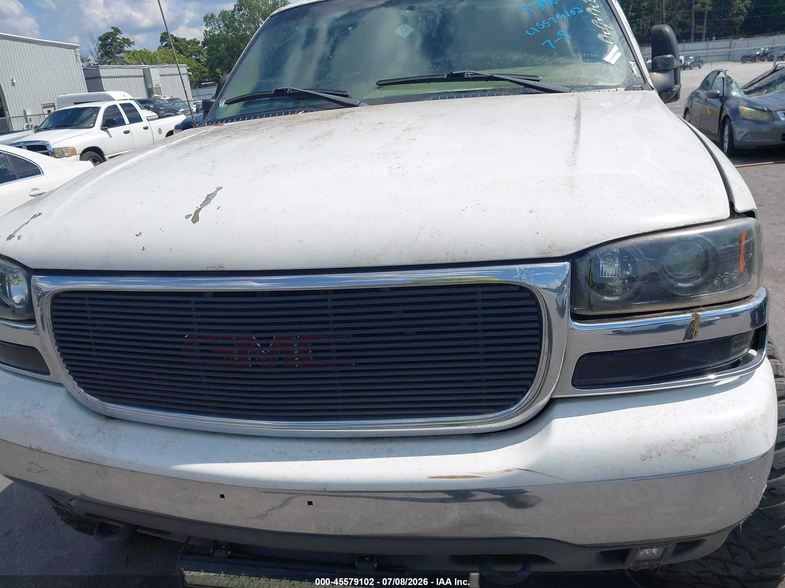 2001 Gmc Yukon Slt White vin: 1GKEC13T51R226979