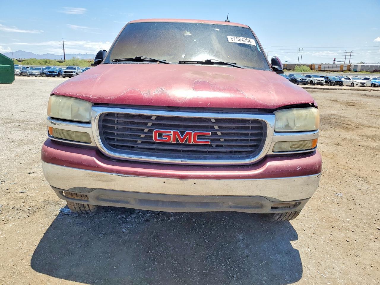 2005 Gmc Yukon Maroon vin: 1GKEC13T55J258433