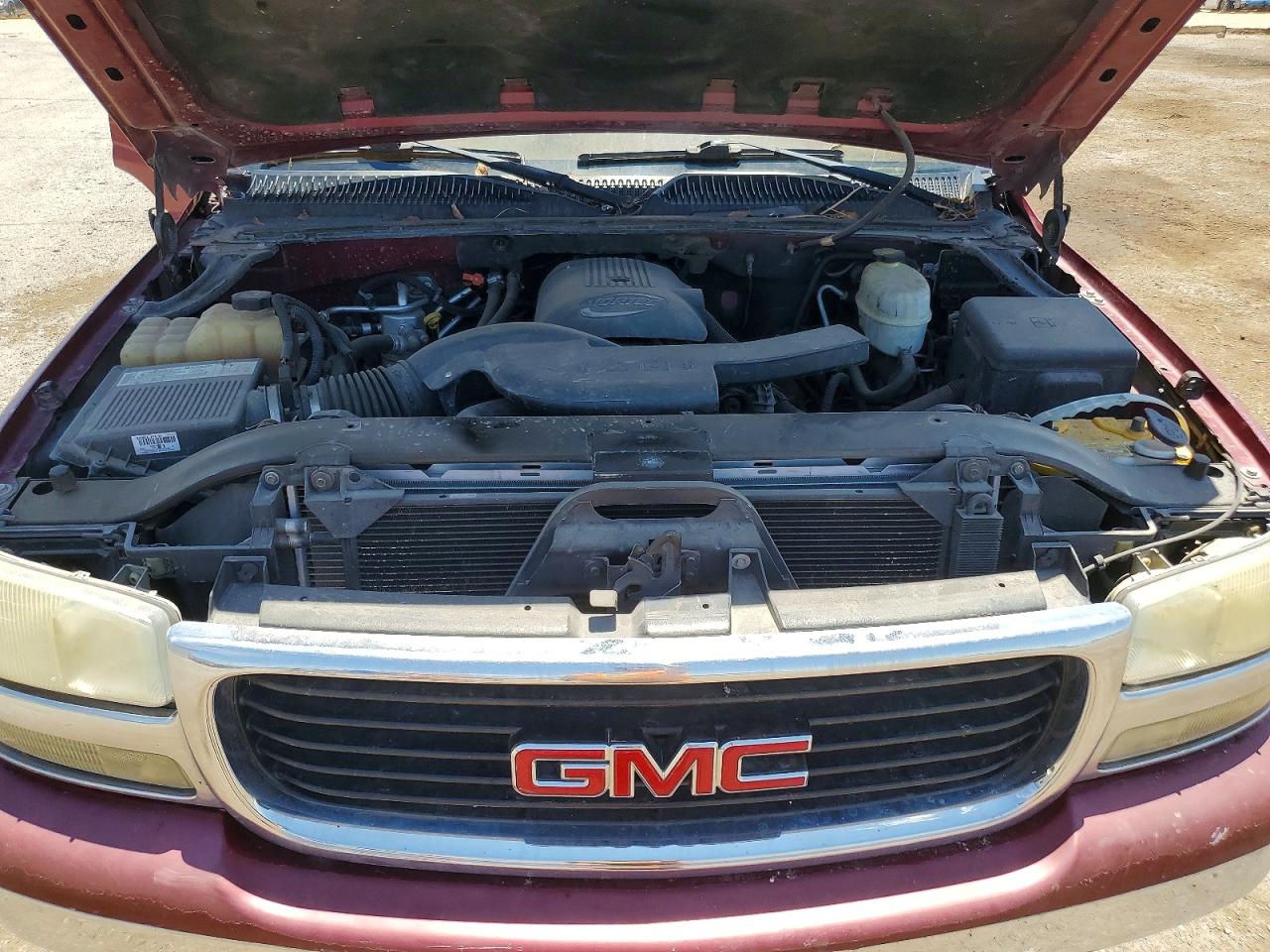 2005 Gmc Yukon Maroon vin: 1GKEC13T55J258433
