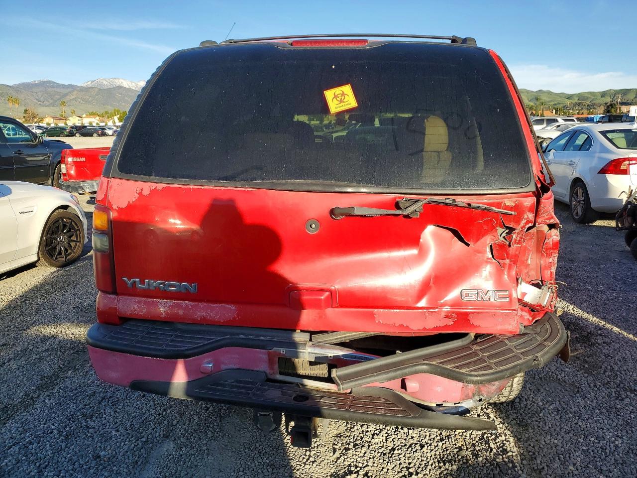 2001 Gmc Yukon K1500 Красный vin: 1GKEC13T61J192744