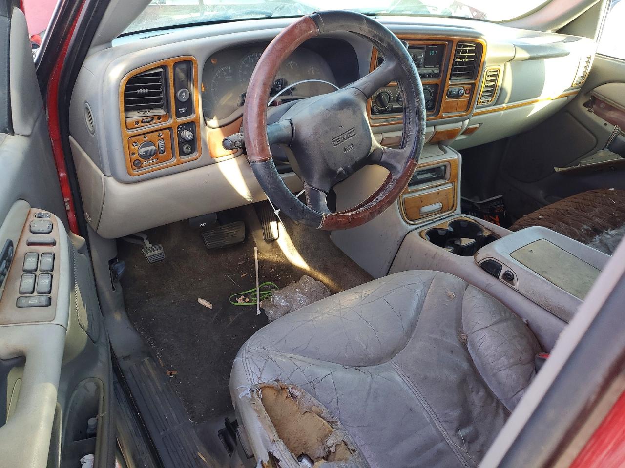 2001 Gmc Yukon K1500 Красный vin: 1GKEC13T61J192744