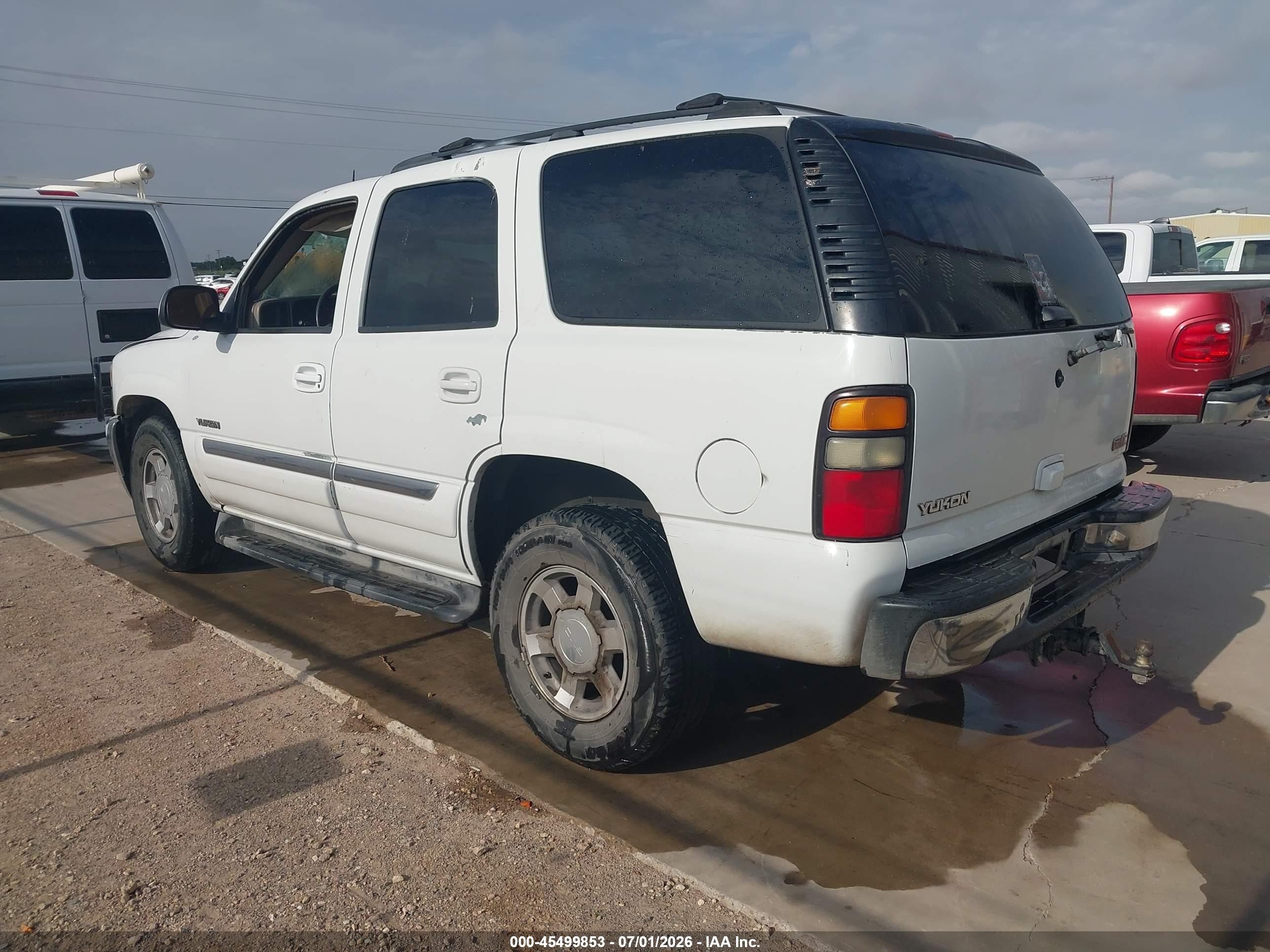 2005 Gmc Yukon Slt White vin: 1GKEC13T65J224520