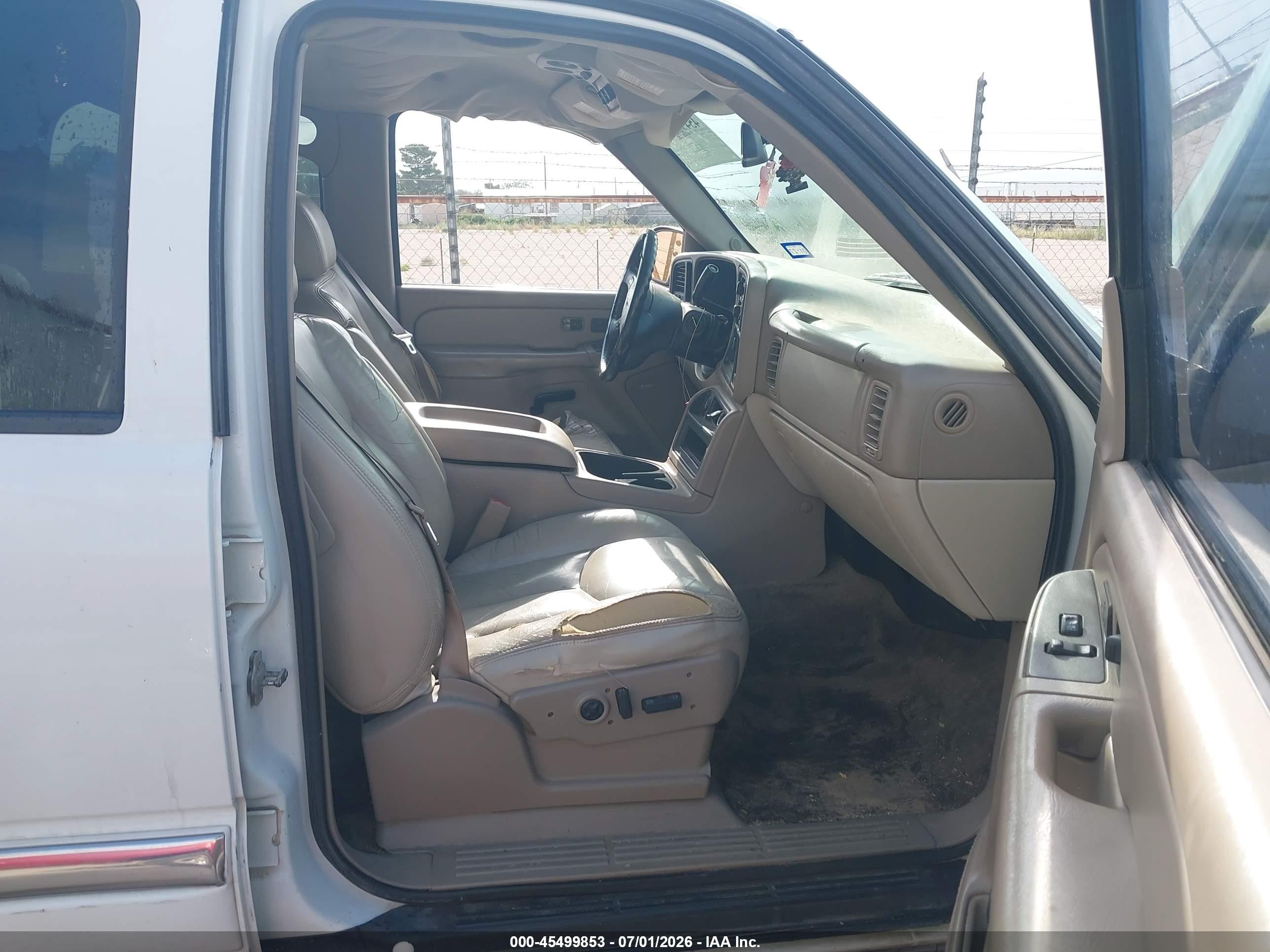 2005 Gmc Yukon Slt White vin: 1GKEC13T65J224520