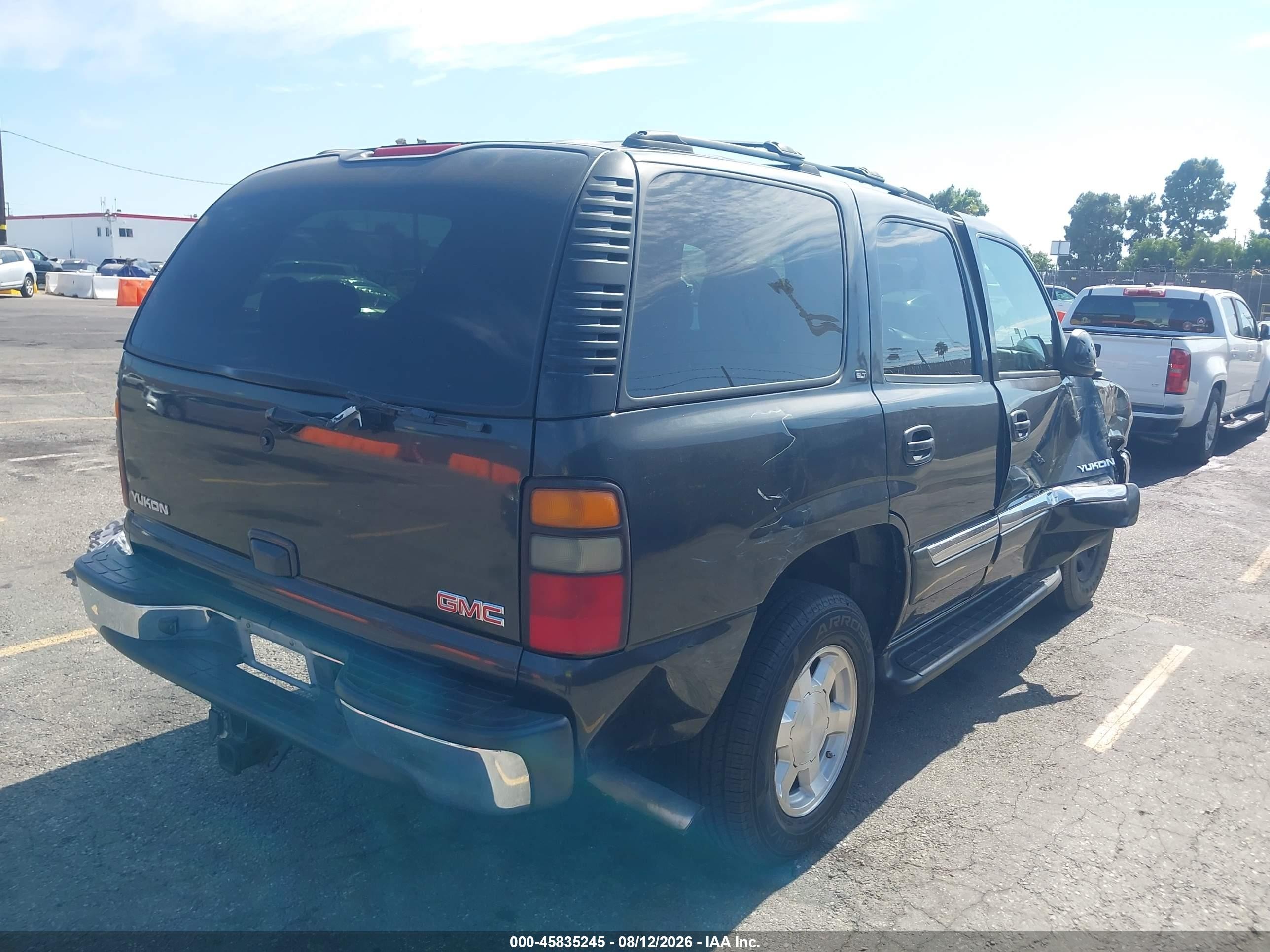 2005 Gmc Yukon Slt Gray vin: 1GKEC13T65R195697