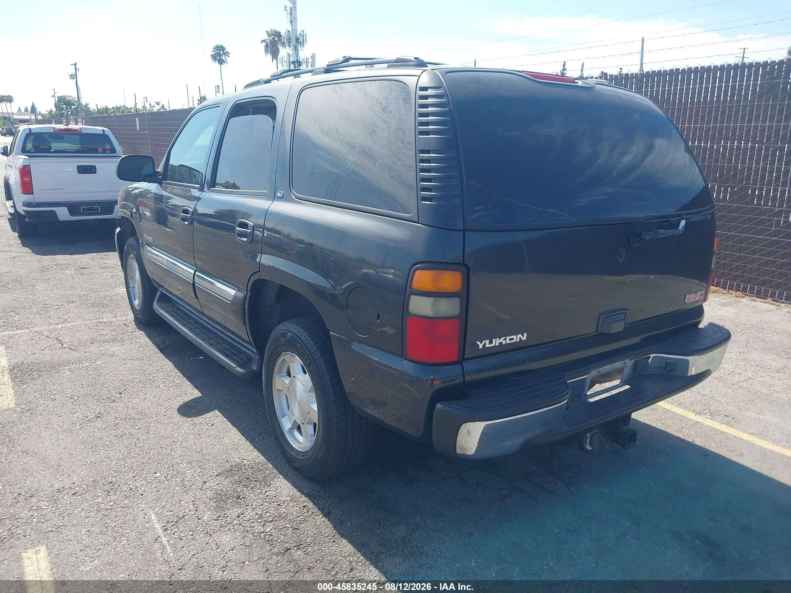 2005 Gmc Yukon Slt Gray vin: 1GKEC13T65R195697