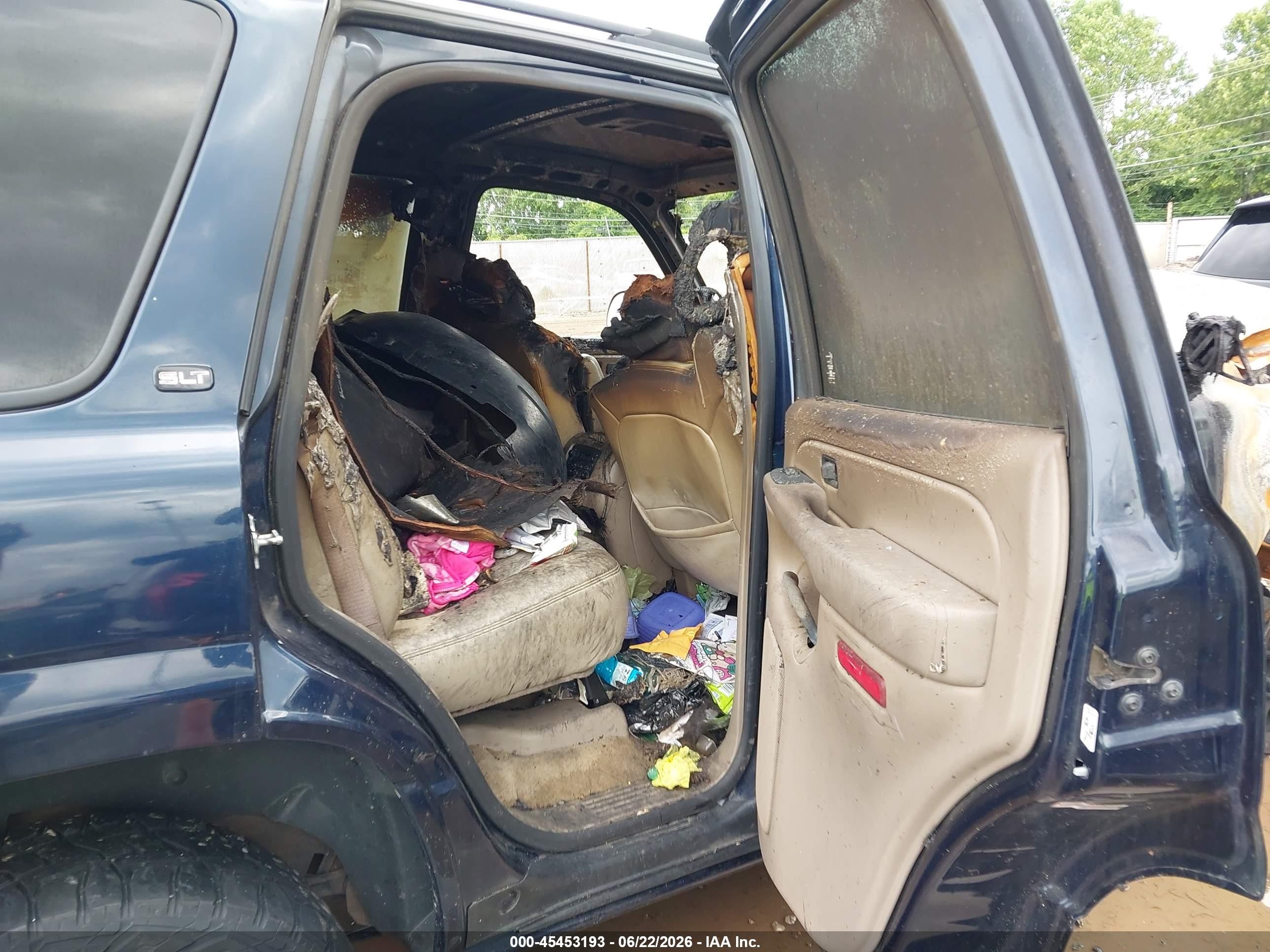 2005 Gmc Yukon Slt Blue vin: 1GKEC13T65R203233