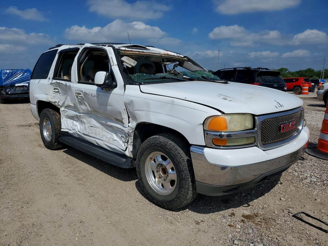 2001 Gmc Yukon Белый vin: 1GKEC13T71R226479