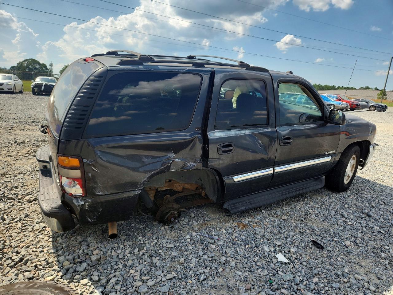 2005 Gmc Yukon Gray vin: 1GKEC13T75J122286