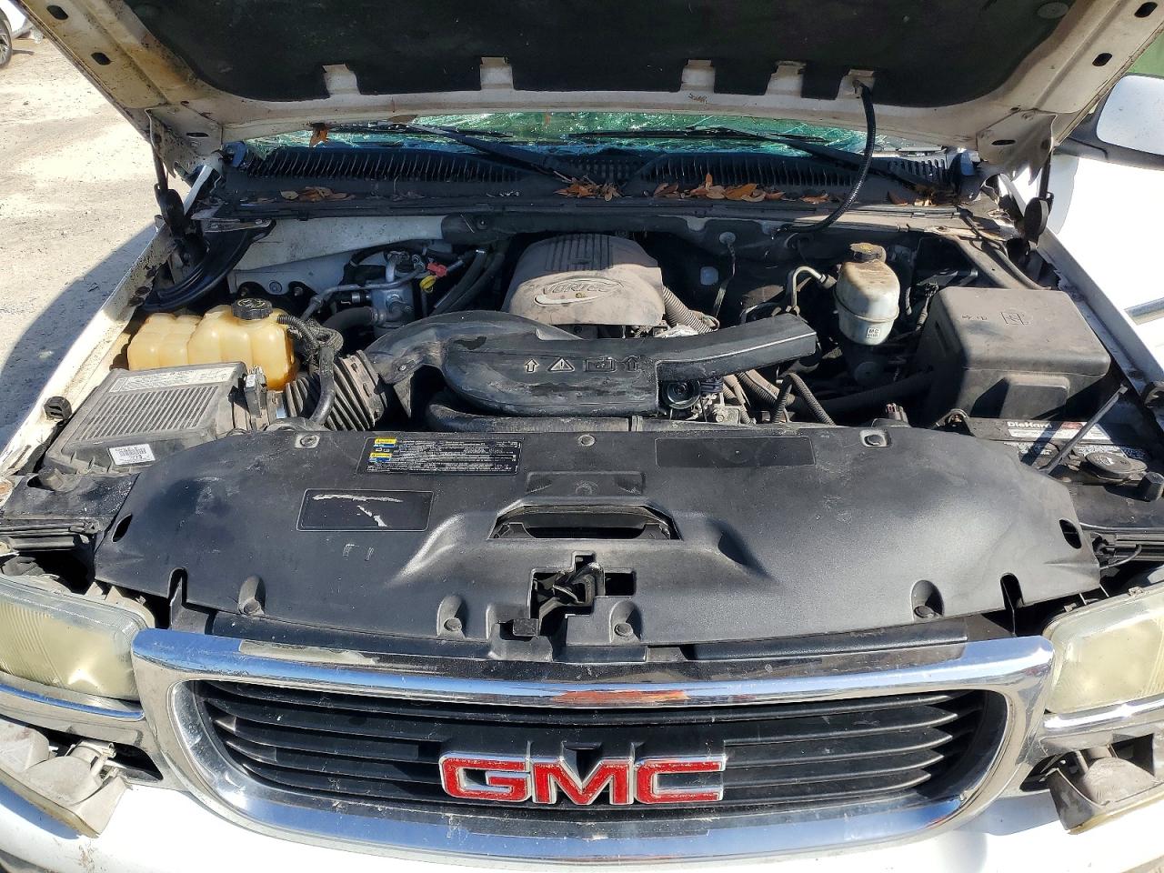 2005 Gmc Yukon White vin: 1GKEC13T75R120216