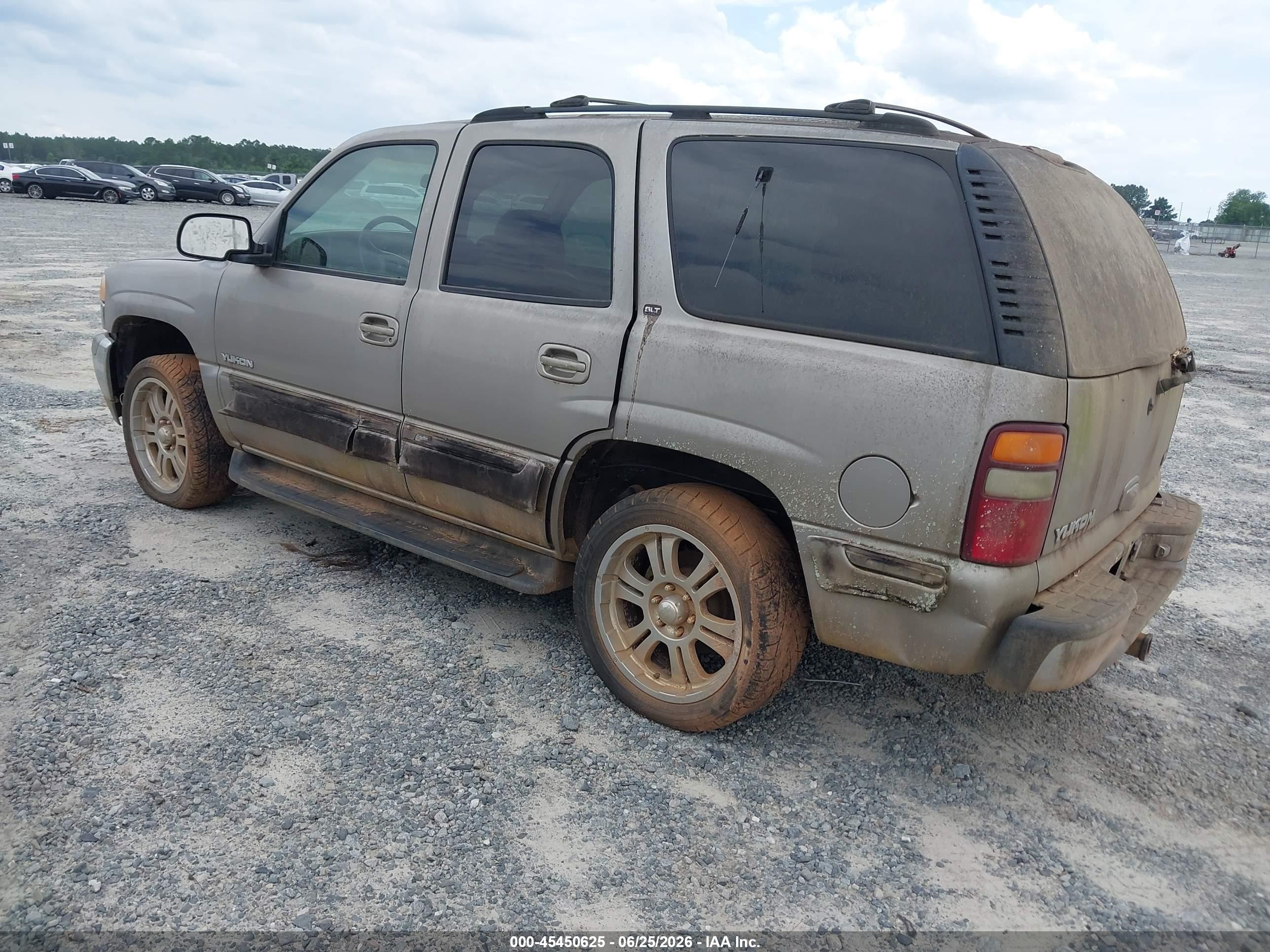 2001 Gmc Yukon Slt Gray vin: 1GKEC13T81J122369
