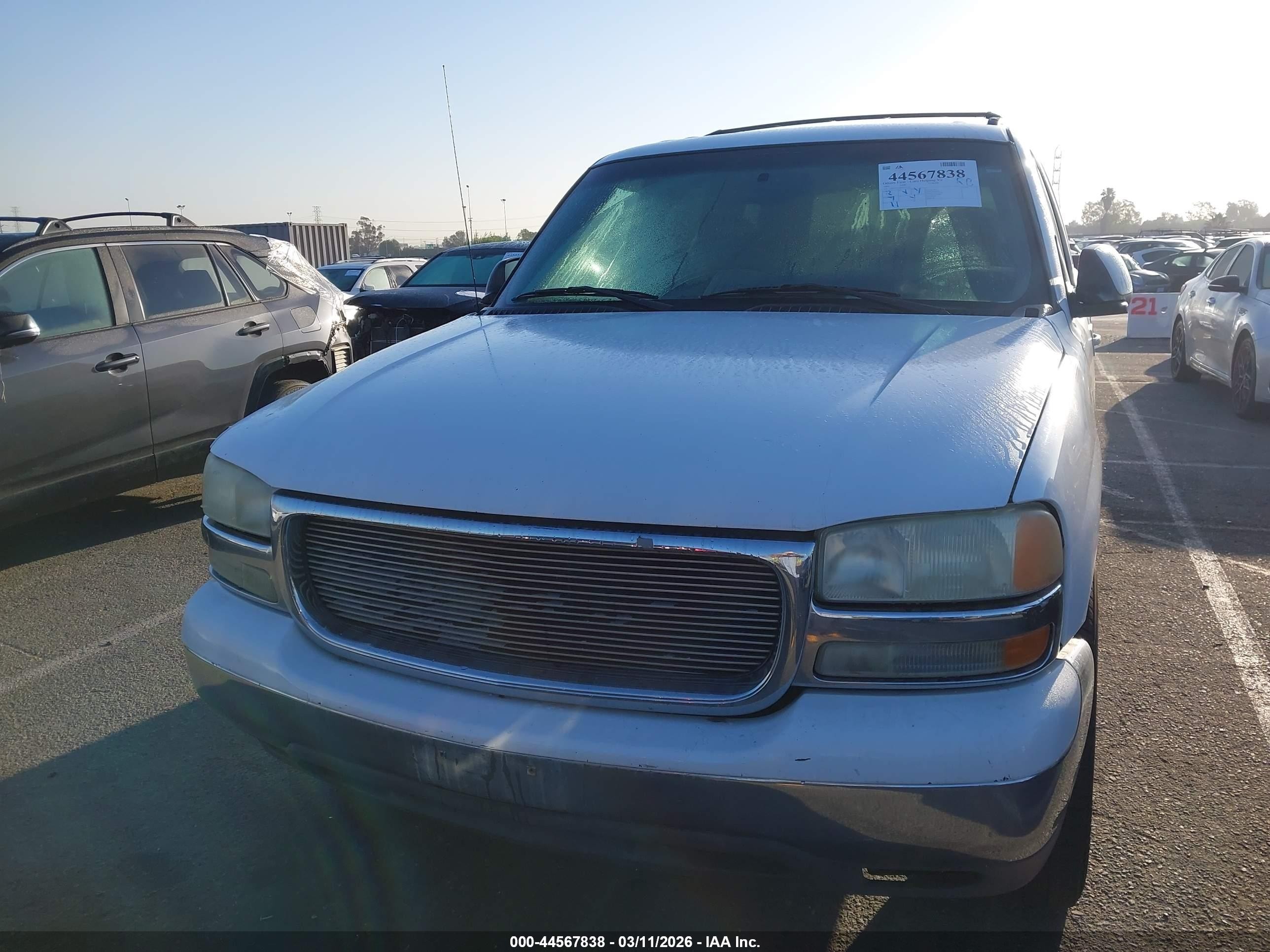 2004 Gmc Yukon Sle White vin: 1GKEC13T84R201238