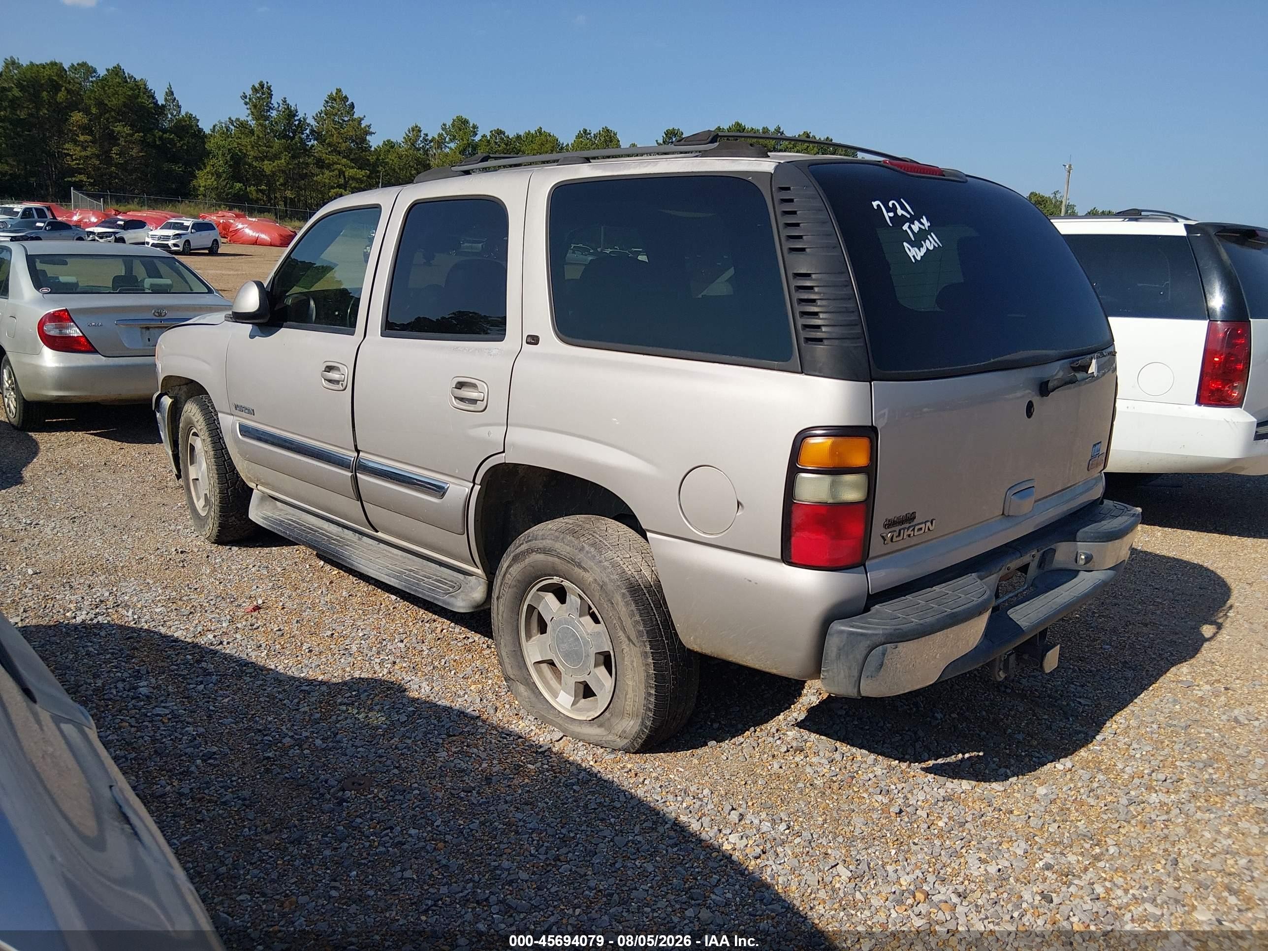 2005 Gmc Yukon Slt Black vin: 1GKEC13T85J213759