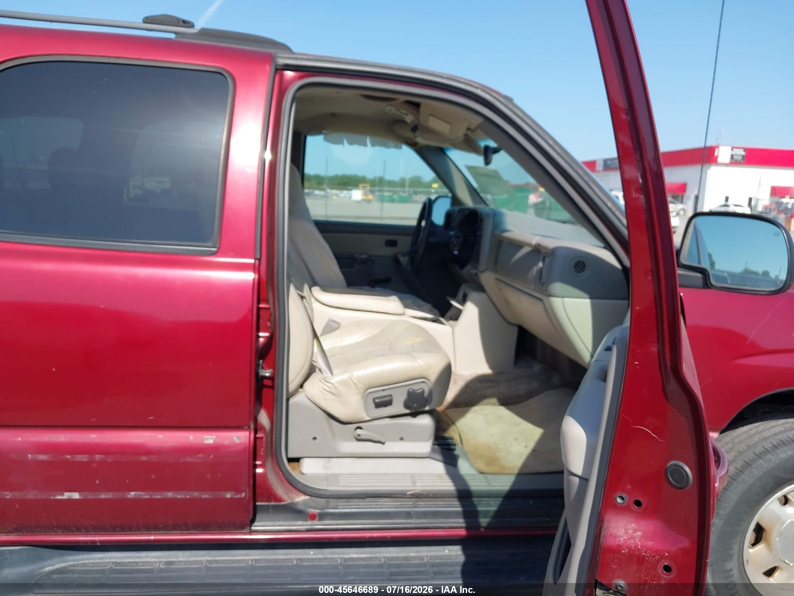 2001 Gmc Yukon Slt Burgundy vin: 1GKEC13T91J262558
