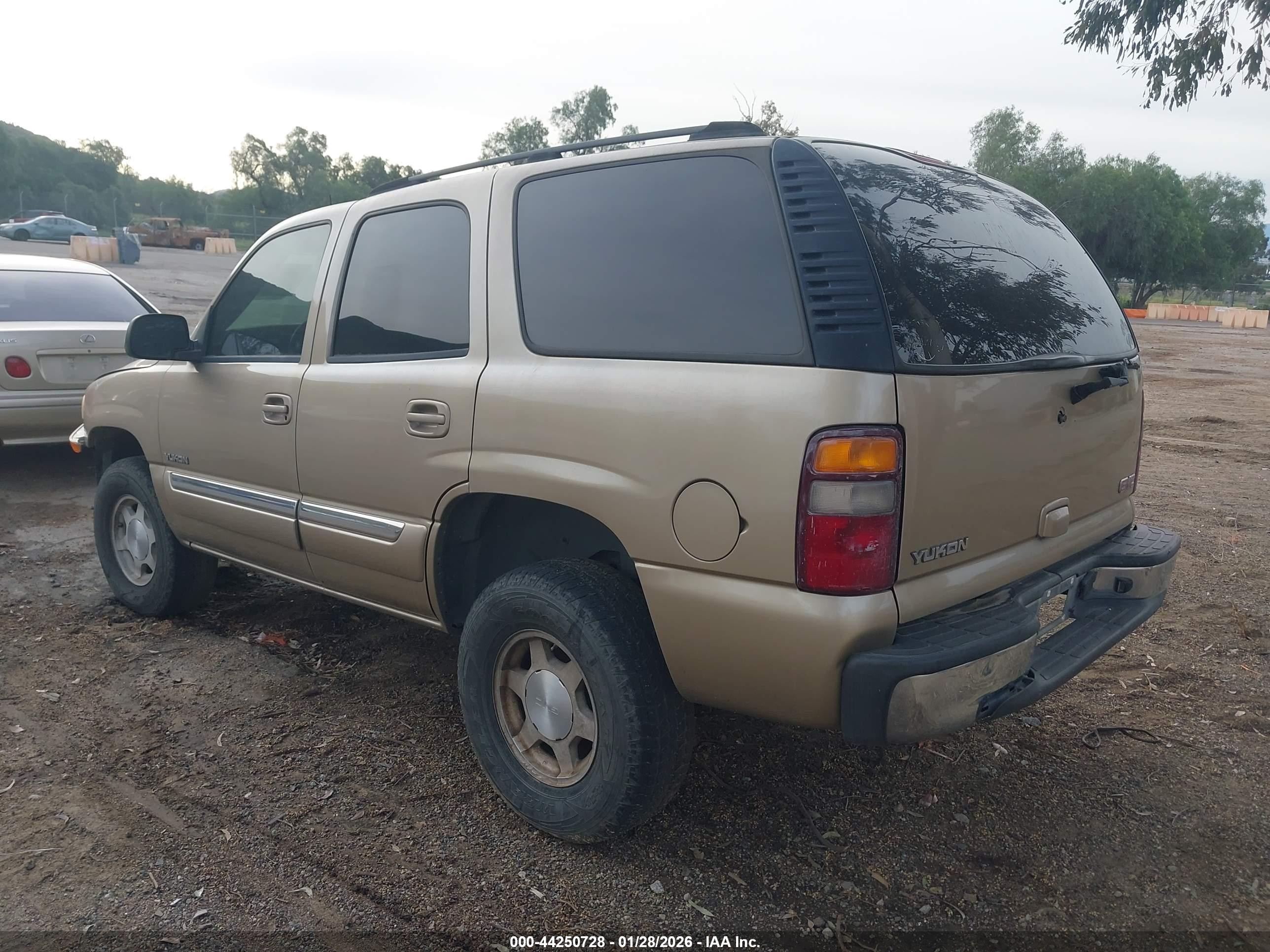 2005 Gmc Yukon Sle Brown vin: 1GKEC13T95R126969