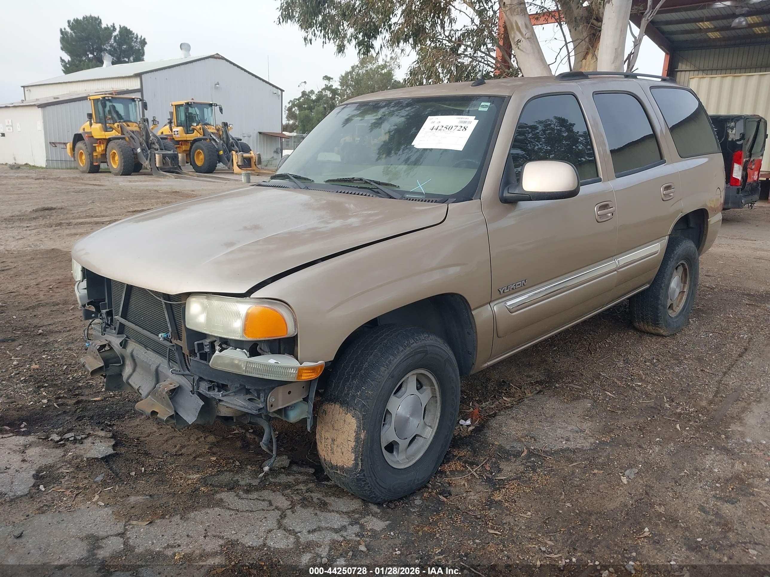 2005 Gmc Yukon Sle Brown vin: 1GKEC13T95R126969